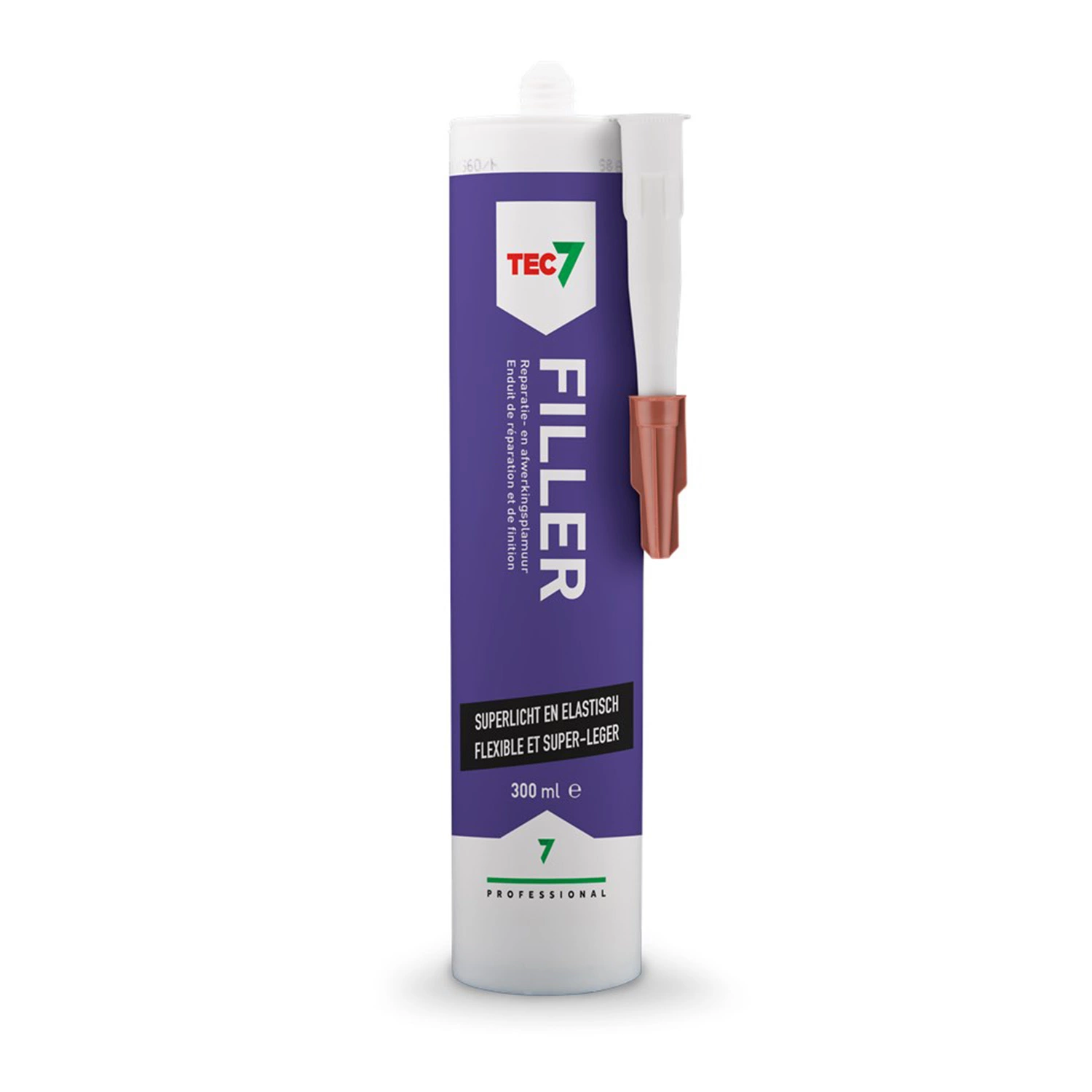 TEC7 Filler Reparatie-/afwerkplamuur - Patroon - 300ml-image