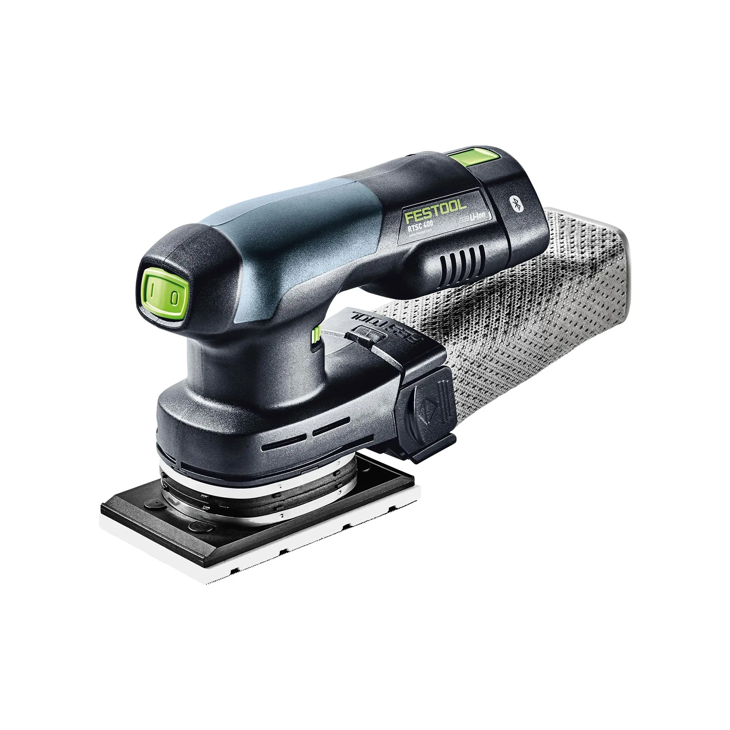 Festool RTSC 400 3,0 I-Plus Kit de ponceuse plane sans fil (2 x 3 Ah) dans un Systainer - 18 V - 80 x 130 mm