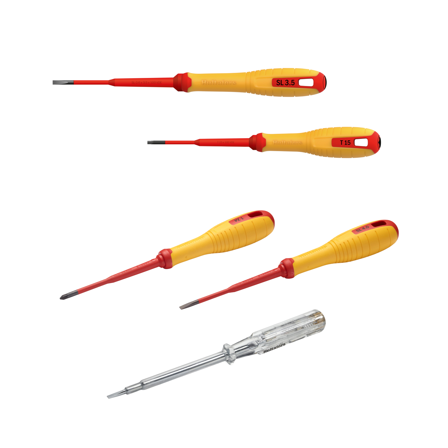 Hultafors Schroevendraaierset VDE Klein (446015 / 445055 / 445065 / 446605 / 448115)-image