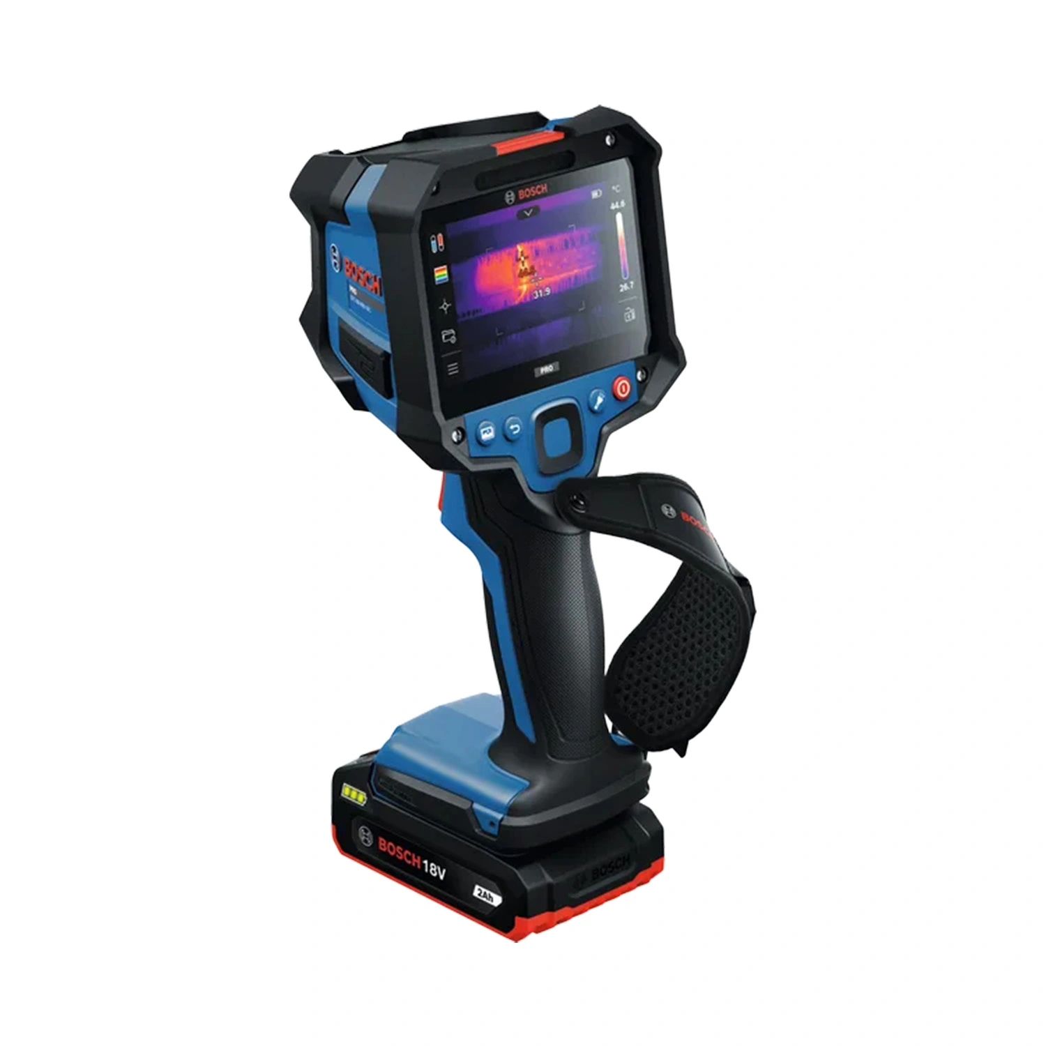 Bosch GTC18V-600-16C Warmtebeeldcamera in tas -20°C t/m 600°C - 256 x 192px - IP54