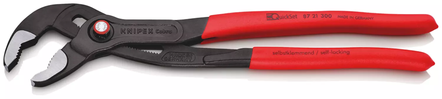 Knipex 87 21 300 Cobra QuickSet Hightech-waterpomptang - 300 mm-image