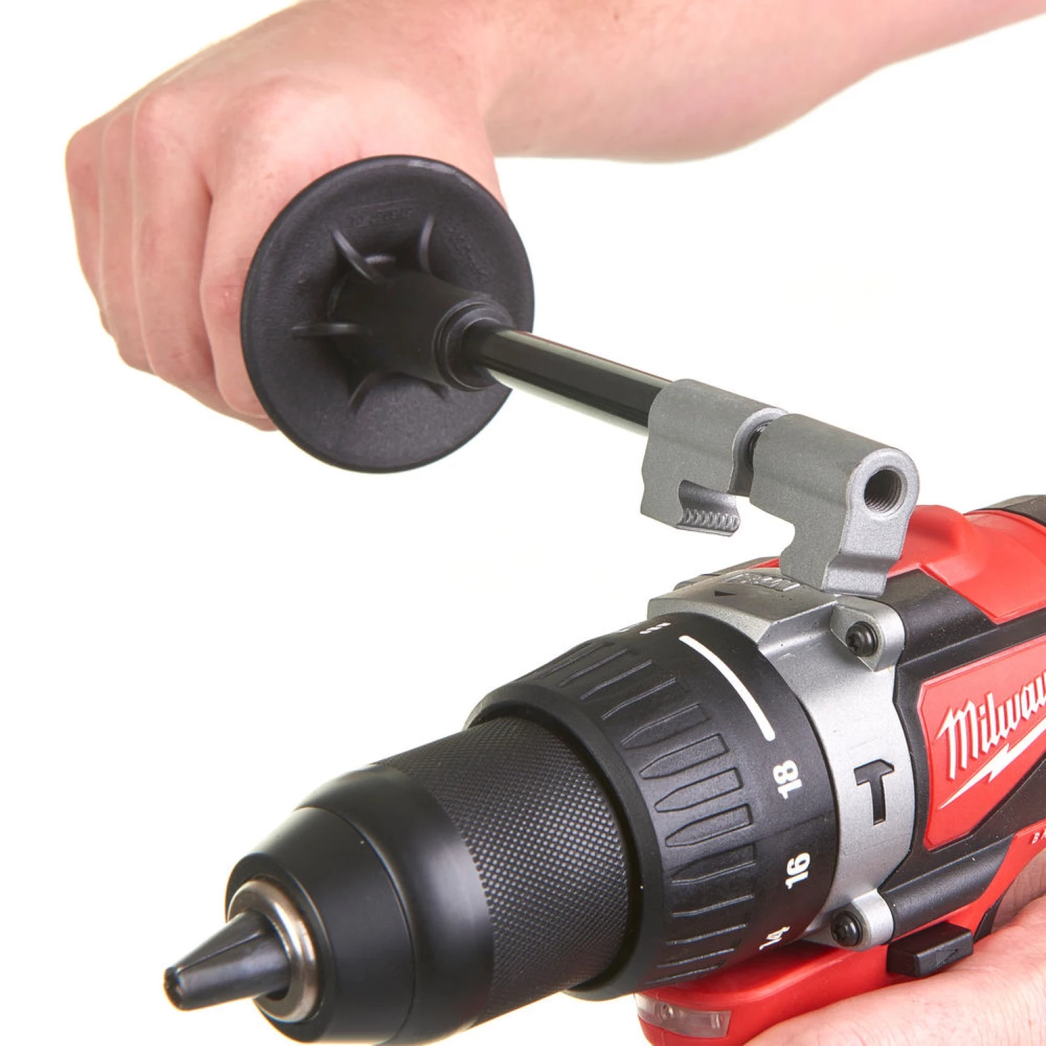 Milwaukee M18 BLPD2-402X Ensemble perceuse / tournevis à percussion sur batterie 18V Li-Ion (2x batterie 4.0Ah) dans un boîtier HD - sans balai - 82Nm-image