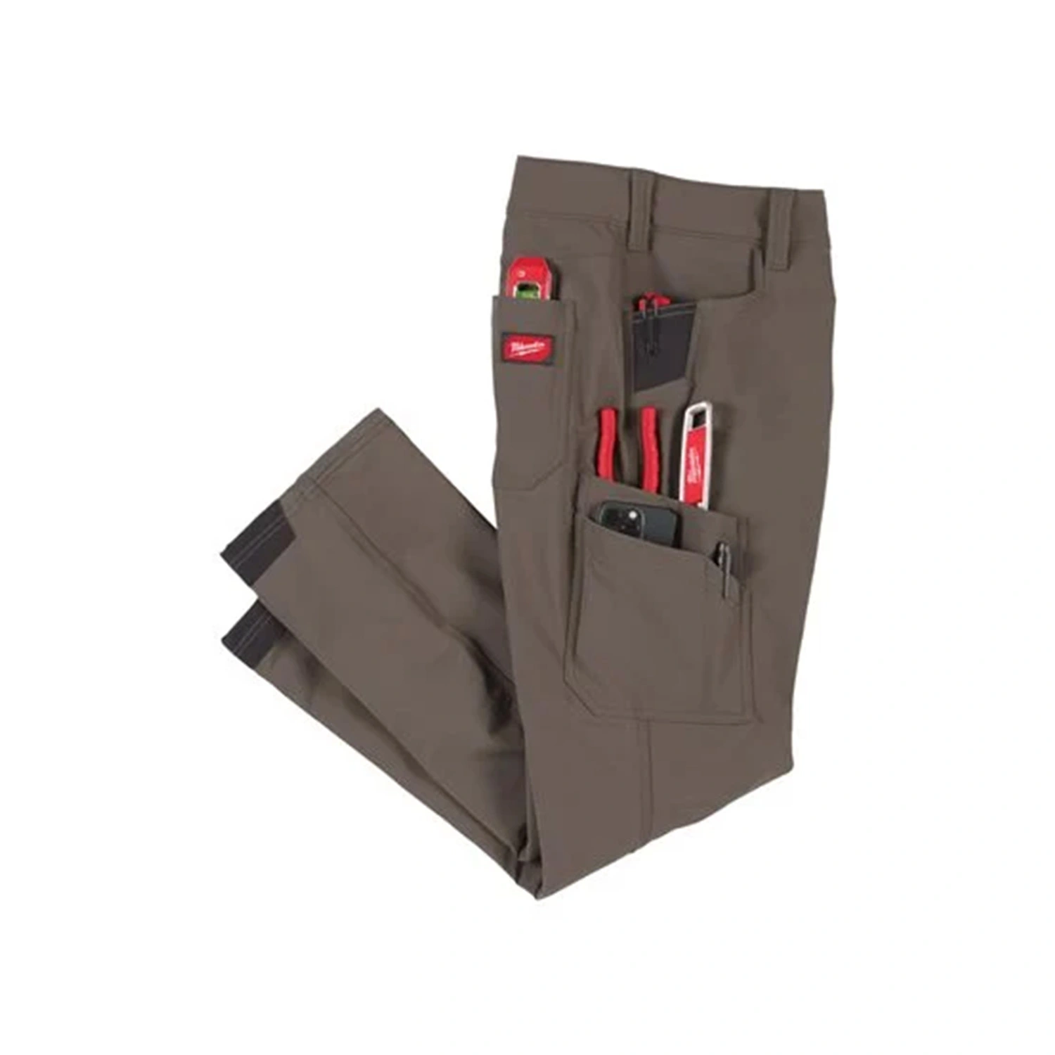 Milwaukee FREEFLEX Stretch Pantalon de travail - marron - 48
