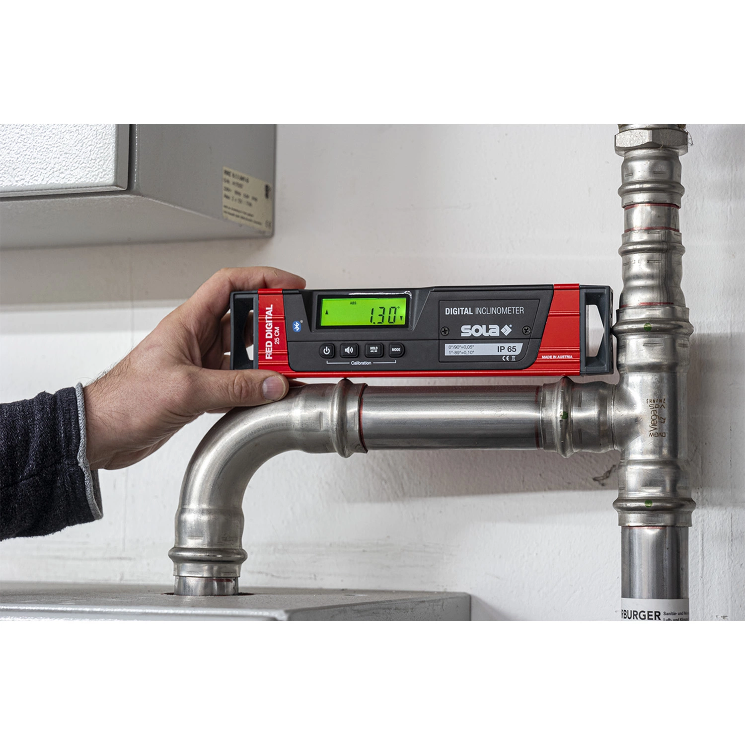 Sola REDM 30 DIGITAL Digitale waterpas - Bluetooth - 300mm-image