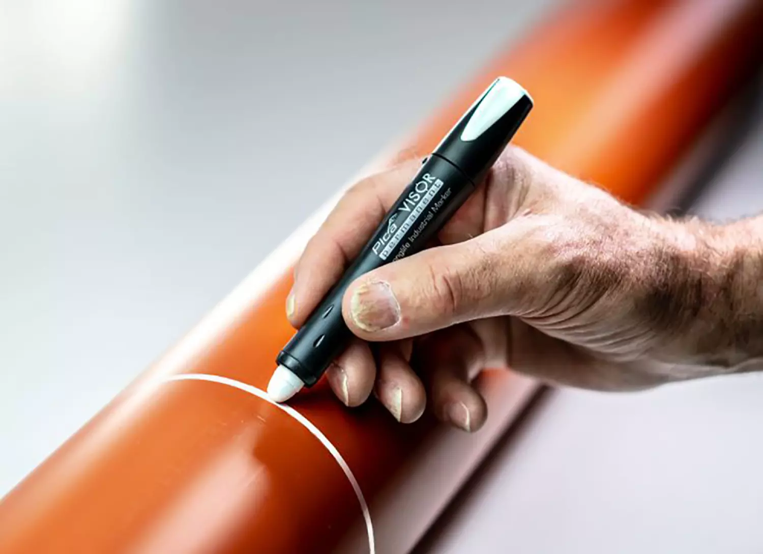 Pica 990/44 VISOR Markeerstift - Permanent - Geel-image