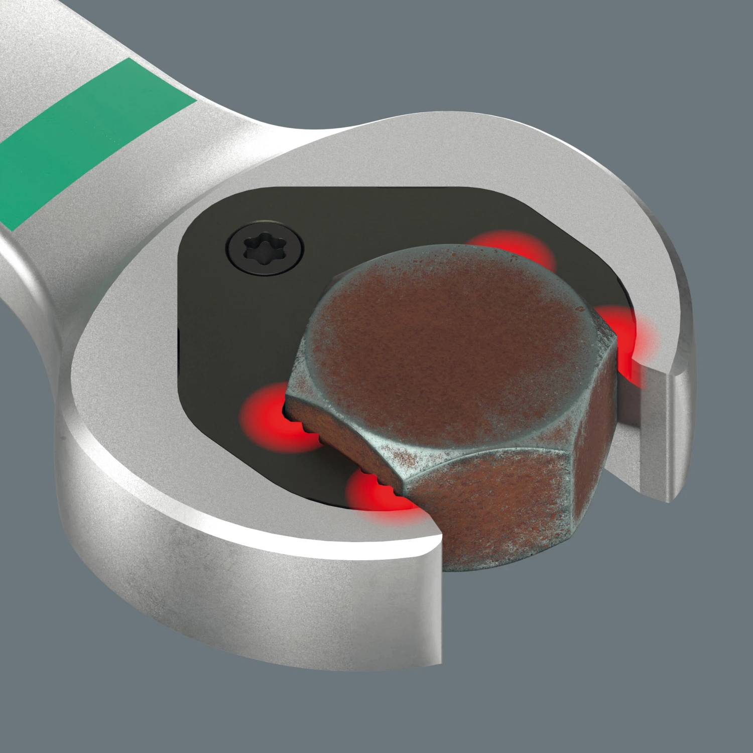 Wera 05020354001 6007 Joker Steek-ringratelsleutel SB - extra lang - 19 x 334mm-image