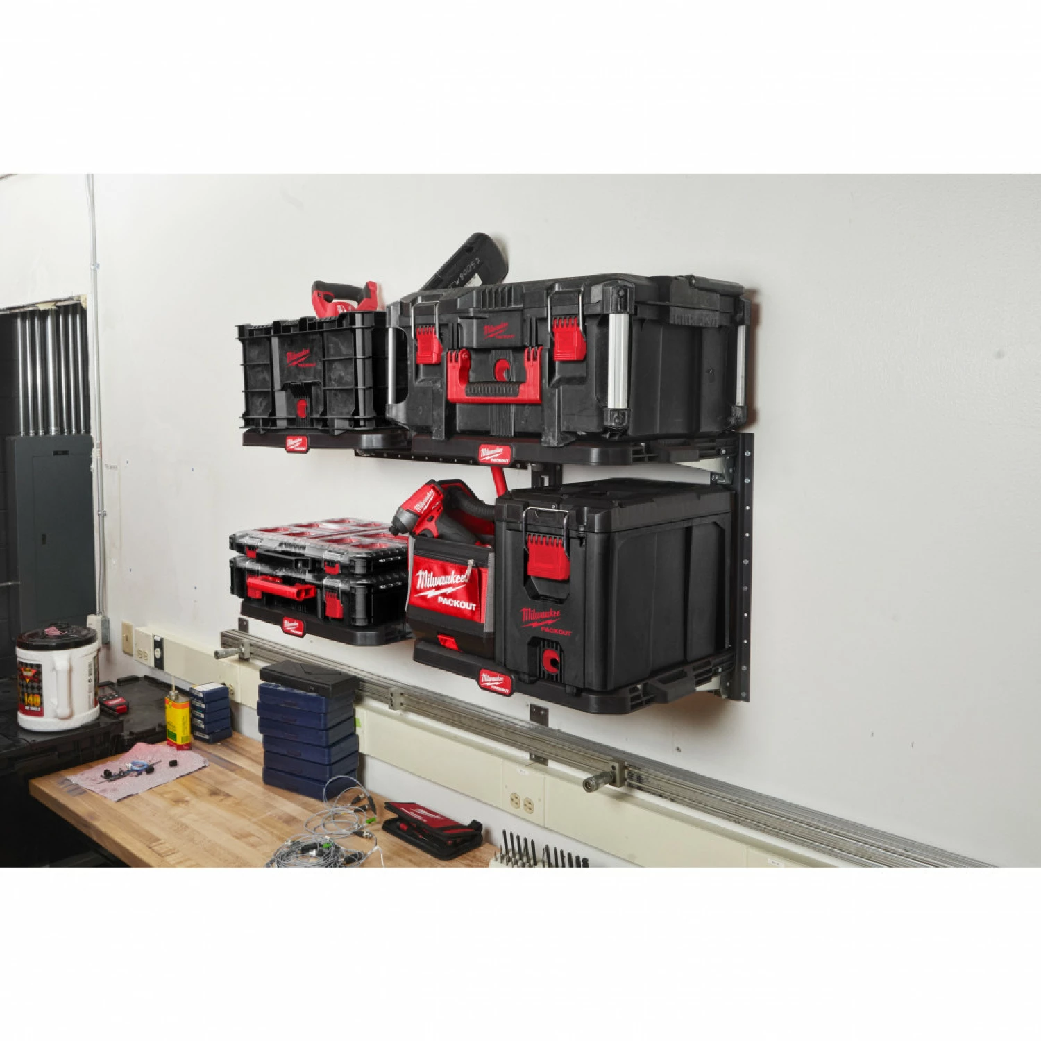 Milwaukee 4932472127 Packout rekkensysteem - 2-delig-image