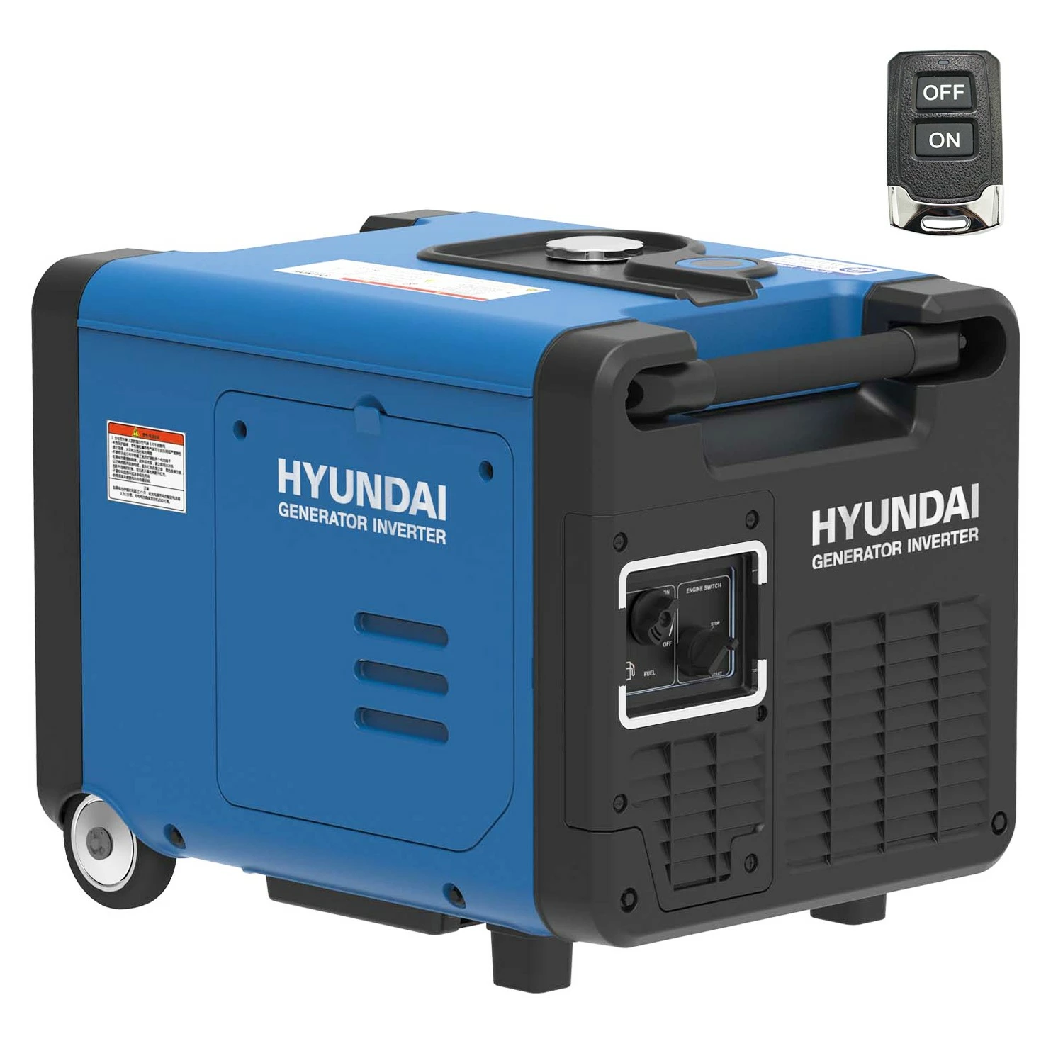 Hyundai 55014 Benzine generator / inverter aggregaat - 4-takt - 4000W-image