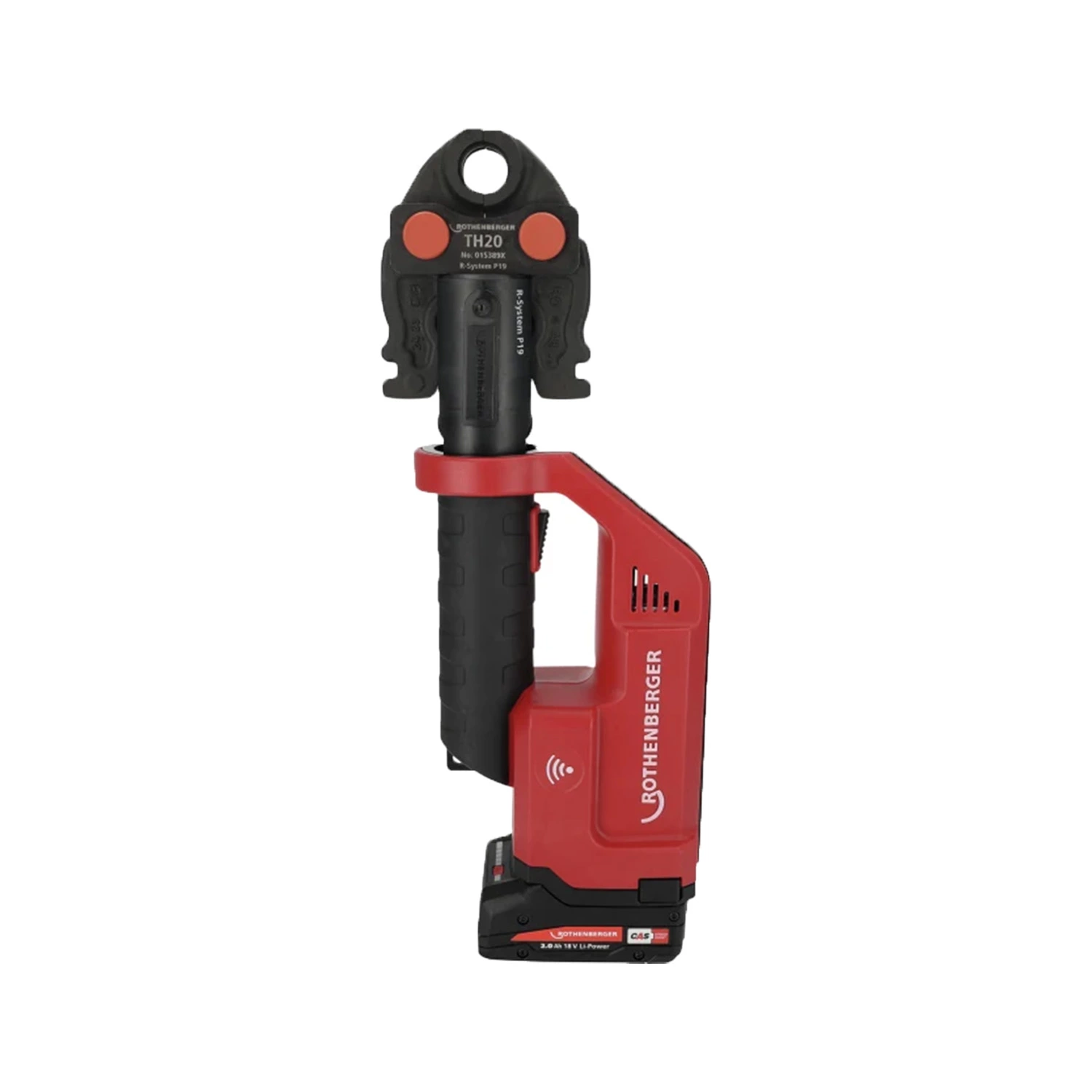 Rothenberger 1000004283 Romax Compact III 18V accu perstang set (1x 4.0Ah accu + lader) incl. U bekken - 16-20-25mm - AMPShare-image