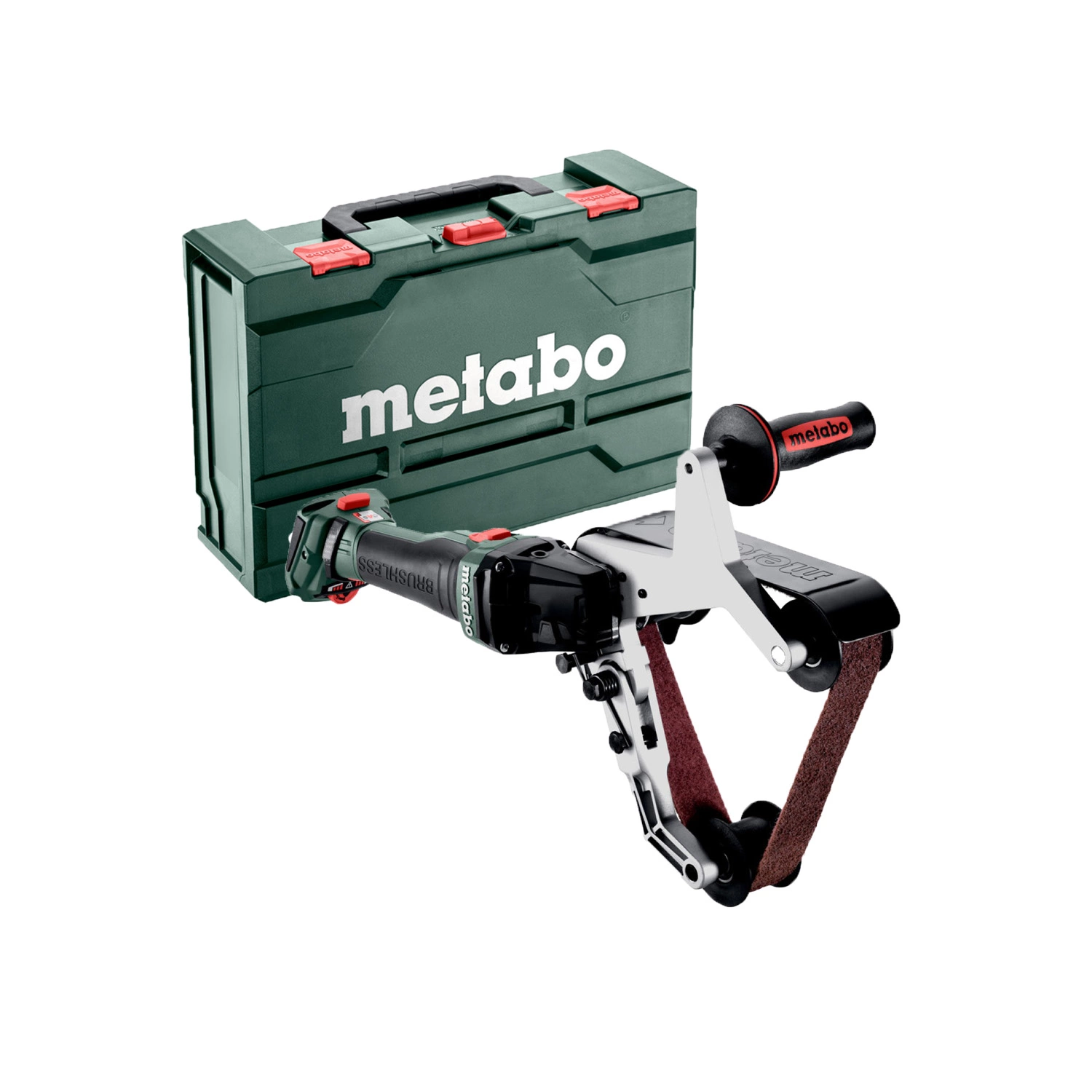 Metabo RBVB 18 LTX BL 180 18V Li-ion meuleuse de tubes sans batterie dans MetaBox - 180mm-image