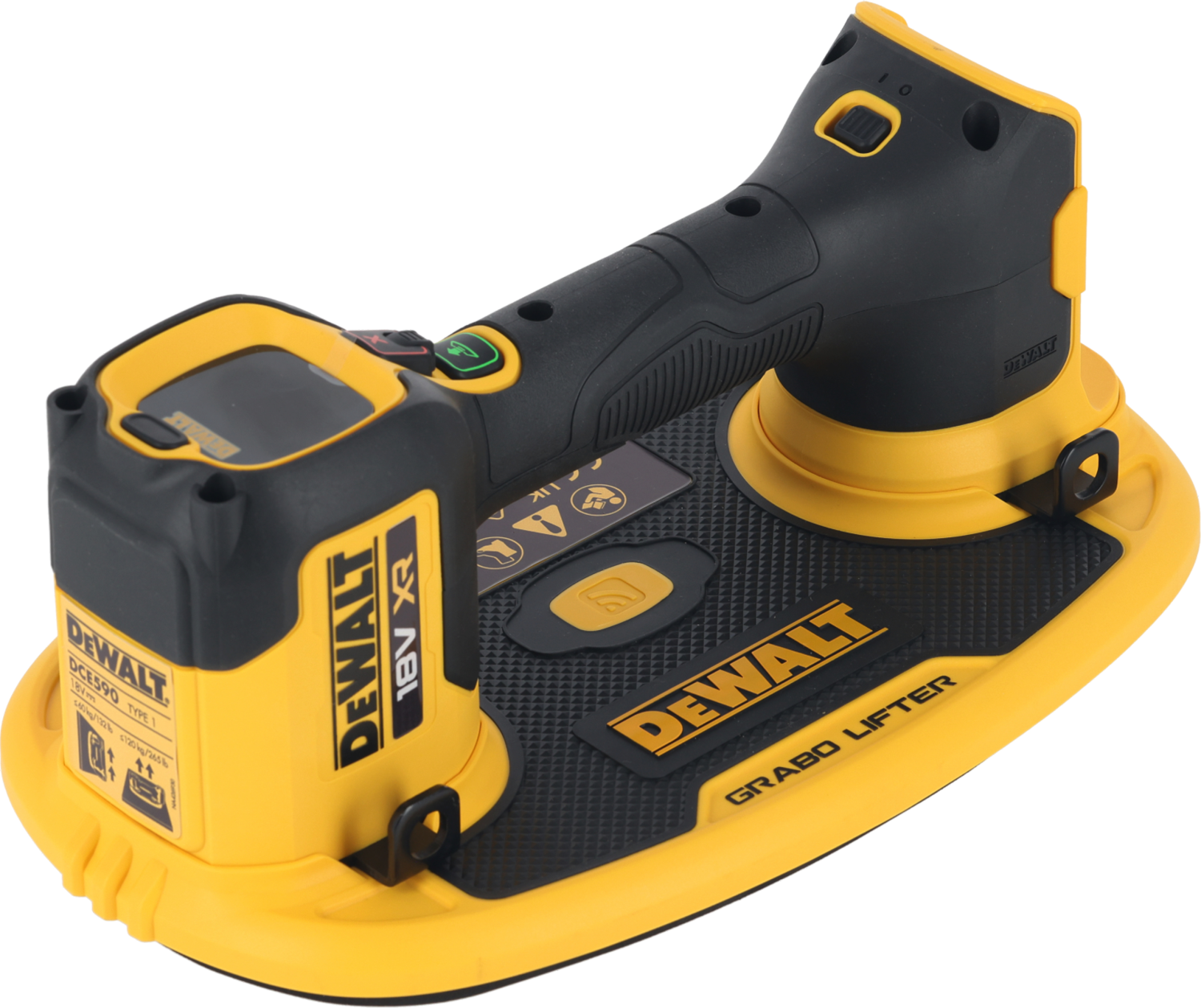 DeWALT DCE590N 18V Li-ion accu Vacuüm Tegeldrager body - 120kg-image