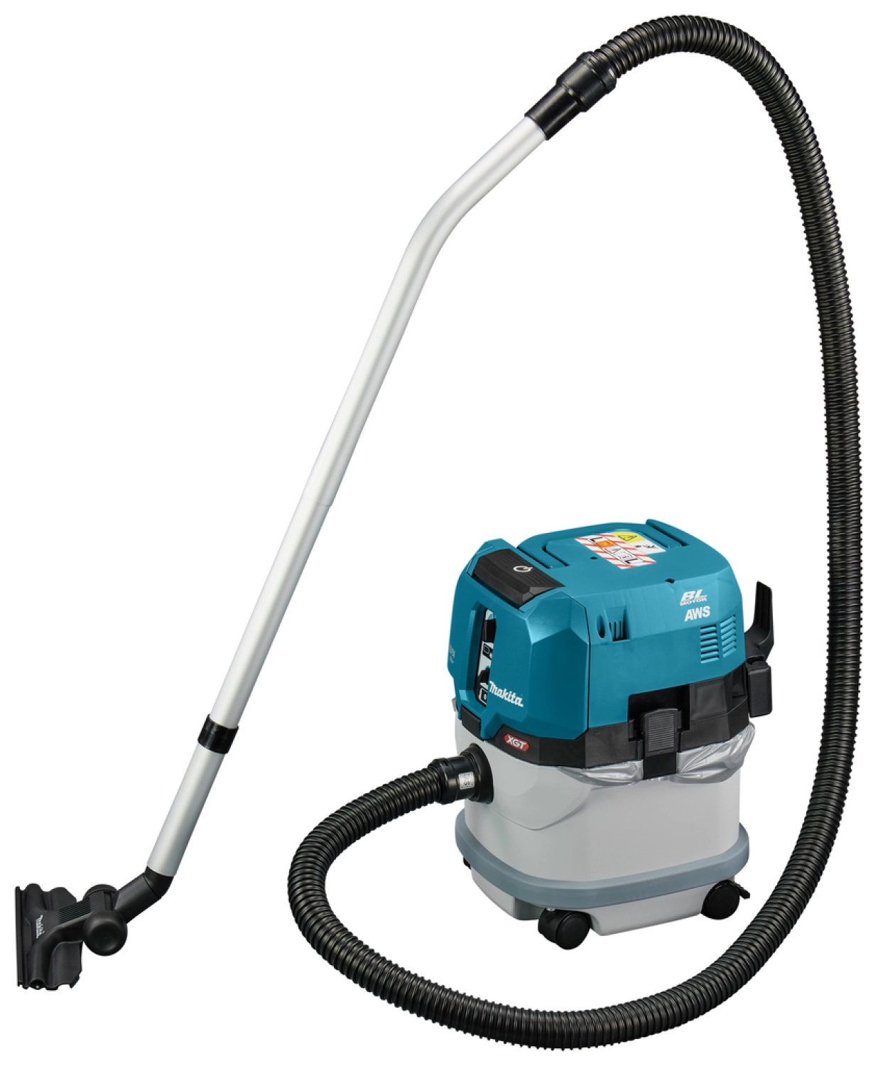 Makita VC004GLT21 XGT 40 V Max Li-Ion aspirateur sans fil (2x batterie 5.0Ah) - AWS-image