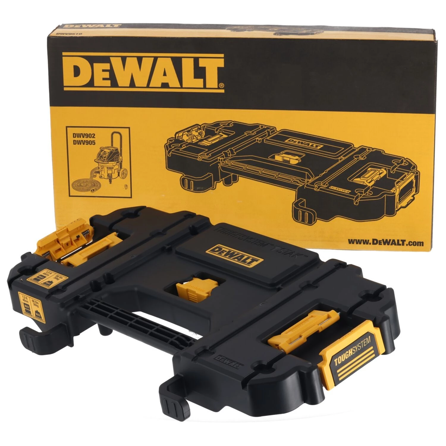 DeWALT DWV9510-XJ Draagrek voor TSTAK/TOUGHSYSTEM koffers (geschikt voor alle DWV9 stofzuigers)