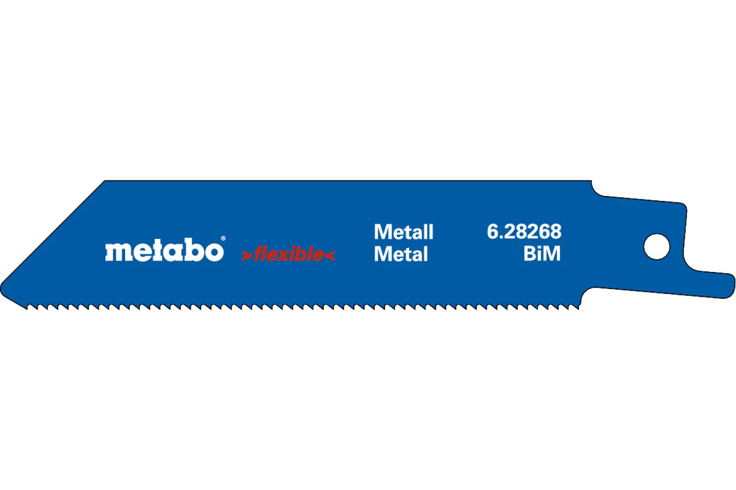 Metabo 628267000 Reciprozaagblad - 100 x 14TPI - Metaal (5st)-image