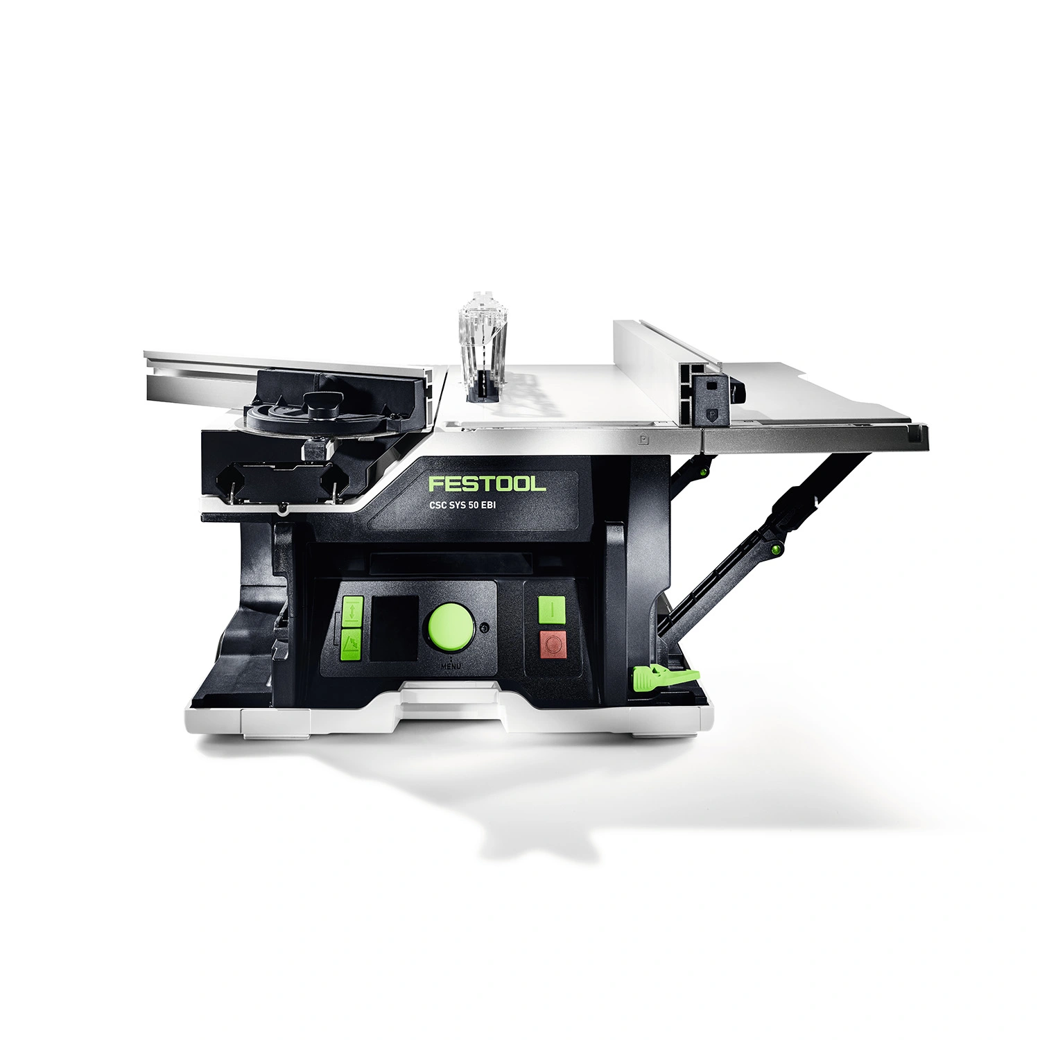 Festool CSC SYS 50 EBI-Basic 36V (2x18V) Scie circulaire sur table sans fil avec accessoires - 168 mm