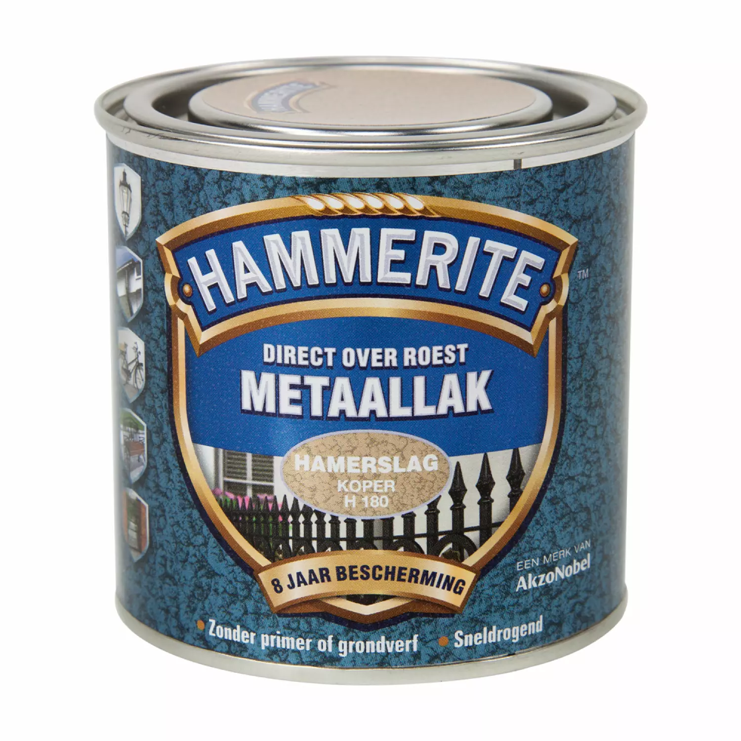 Hammerite Metaallak Hamerslag - Koper - 250ml-image