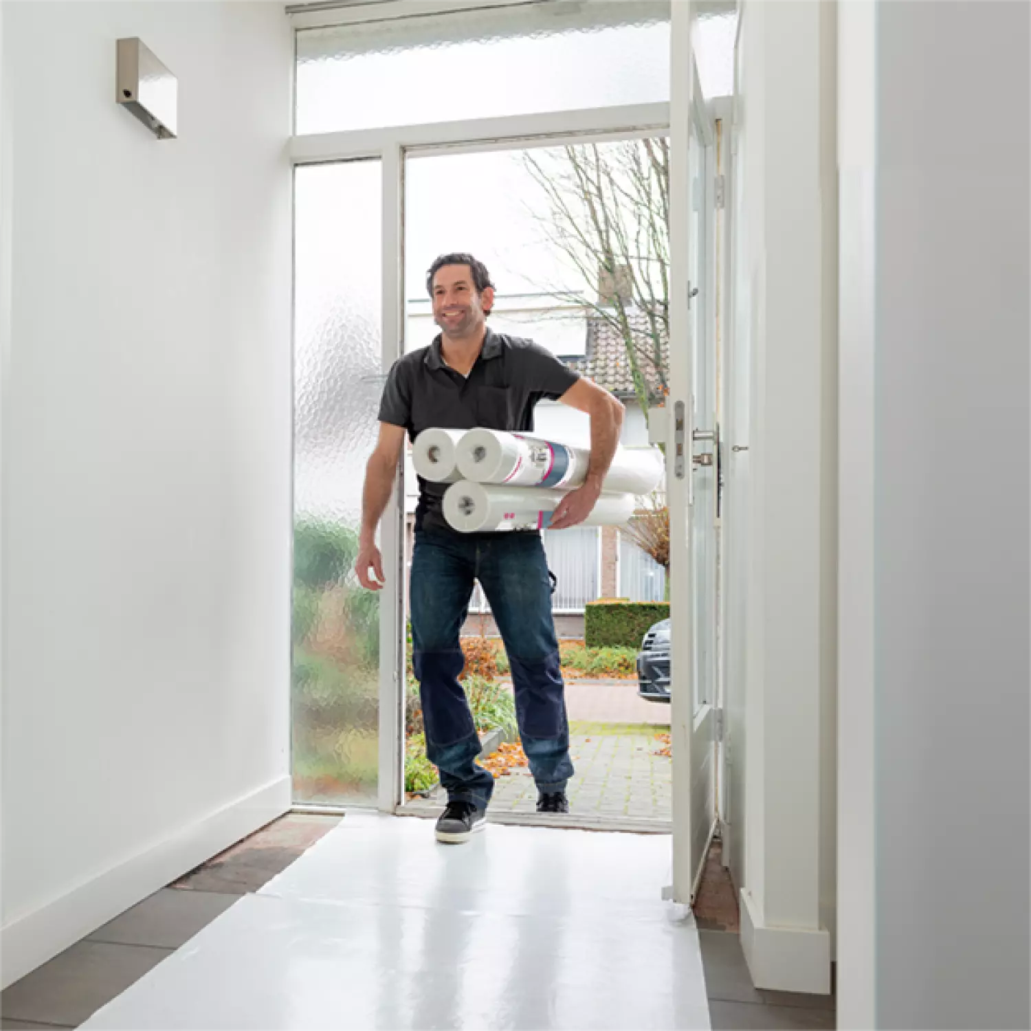 Primacover Lite feutre de protection auto-adhésif 1 X 25 M-image