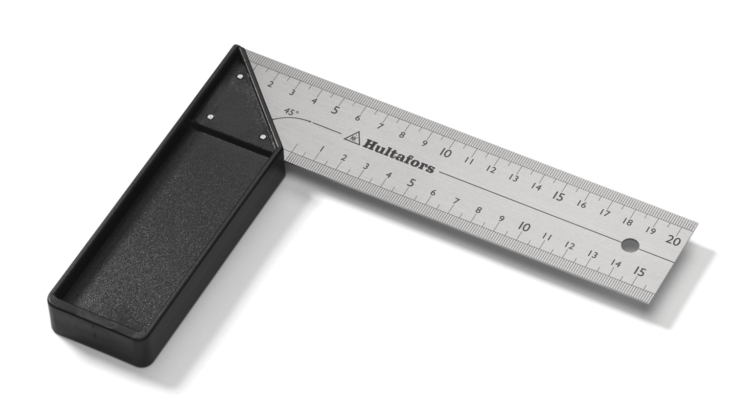 Équerre semi-professionnelle Hultafors V 20 S - 155 x 205 mm + Équerre semi-professionnelle V 30 S - 155 x 305 mm-image