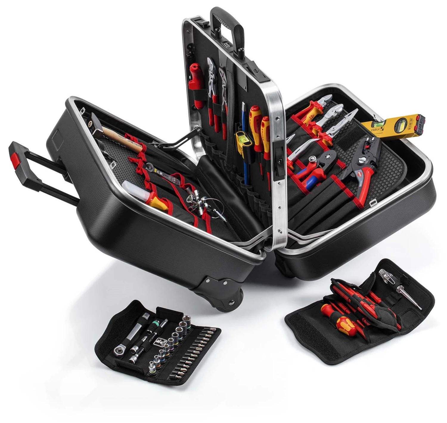 Knipex 00 21 41 BIG Twin Move Elektro Gereedschapset in koffer - 63-delig-image