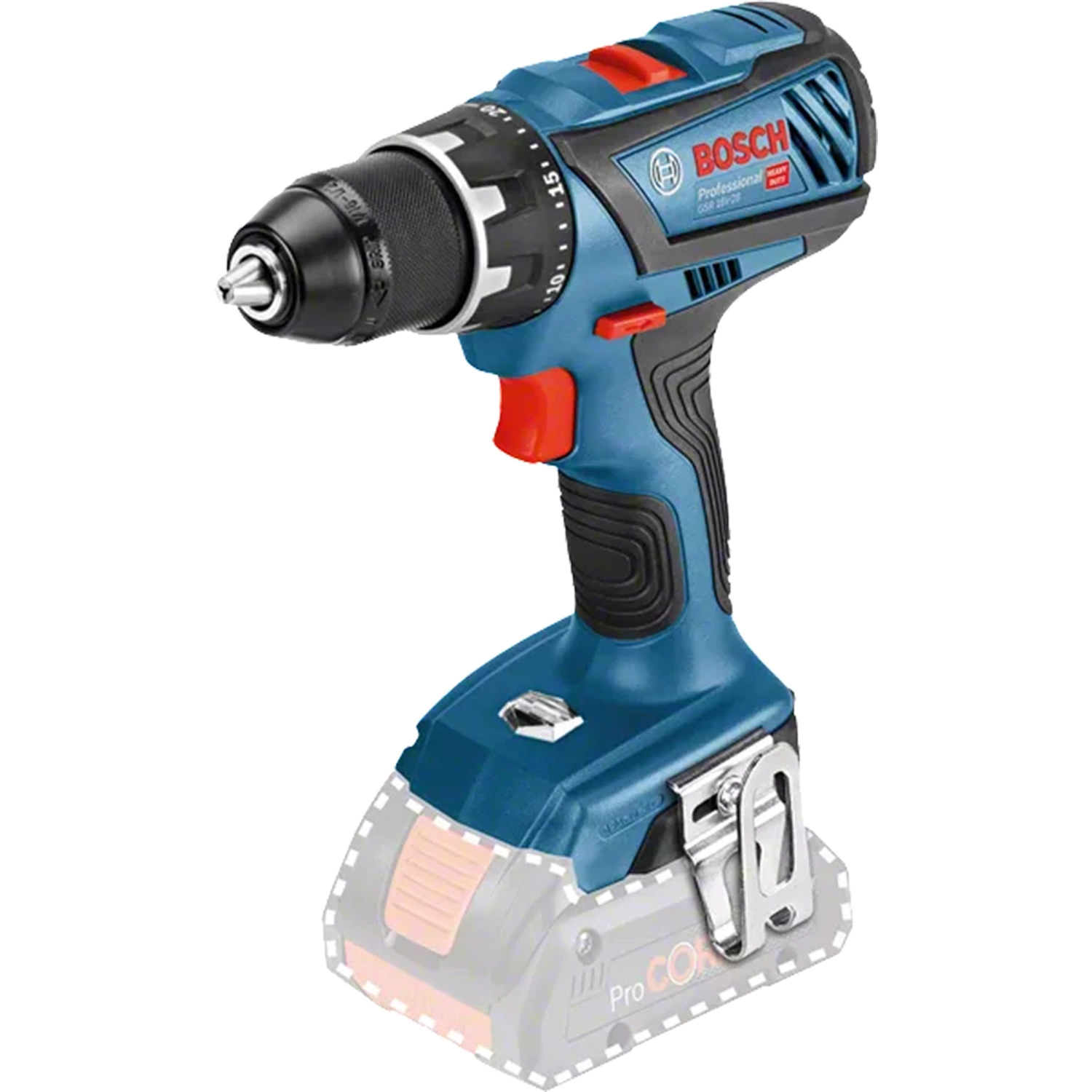 Bosch GSR 18V-28 18V Li-Ion accu boor-/schroefmachine body in L-Boxx-image