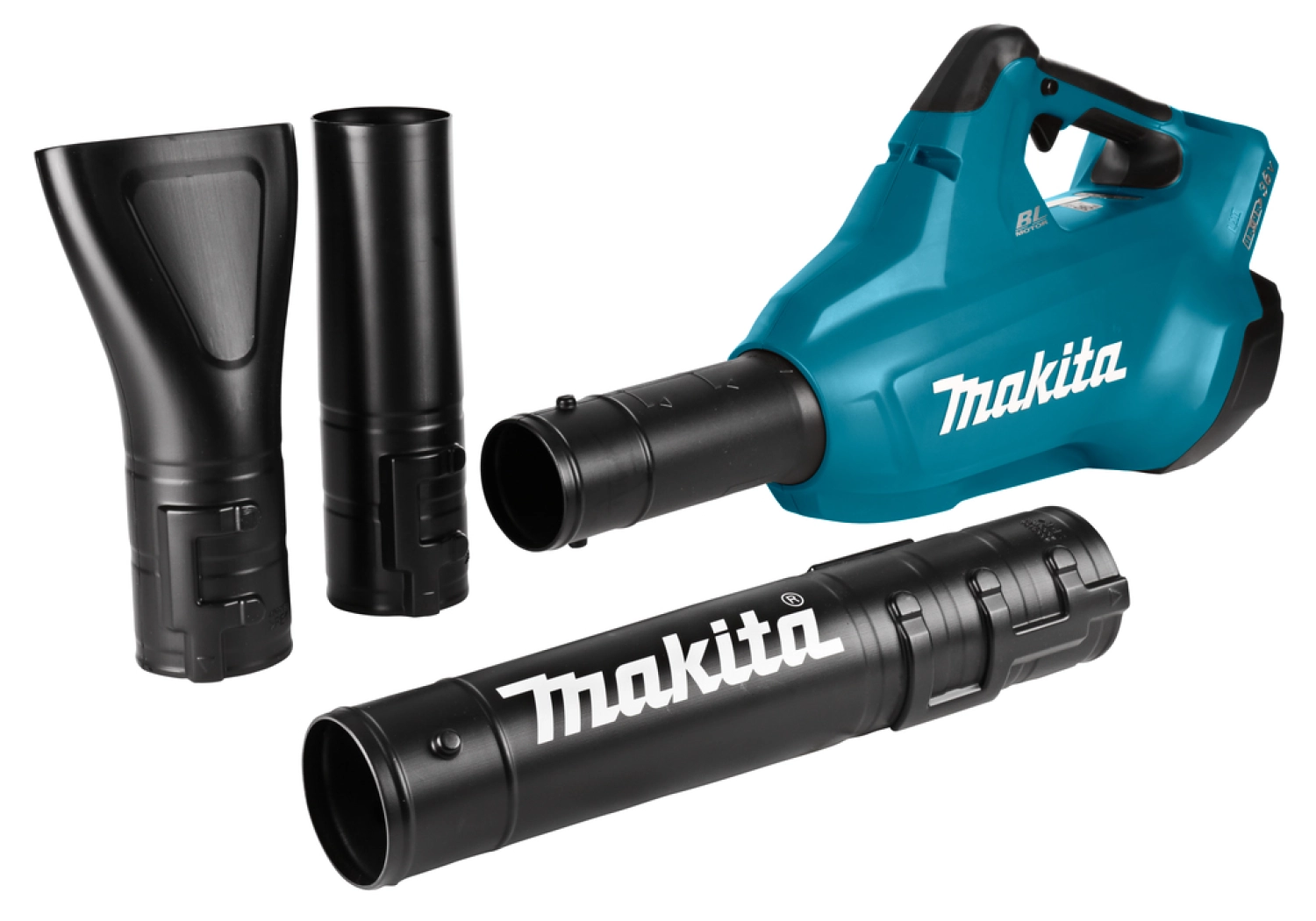 Makita DUB362Z 36 V (2x 18 V) Corps de souffleur de feuilles avec batterie Li-Ion - 200 km/h-image