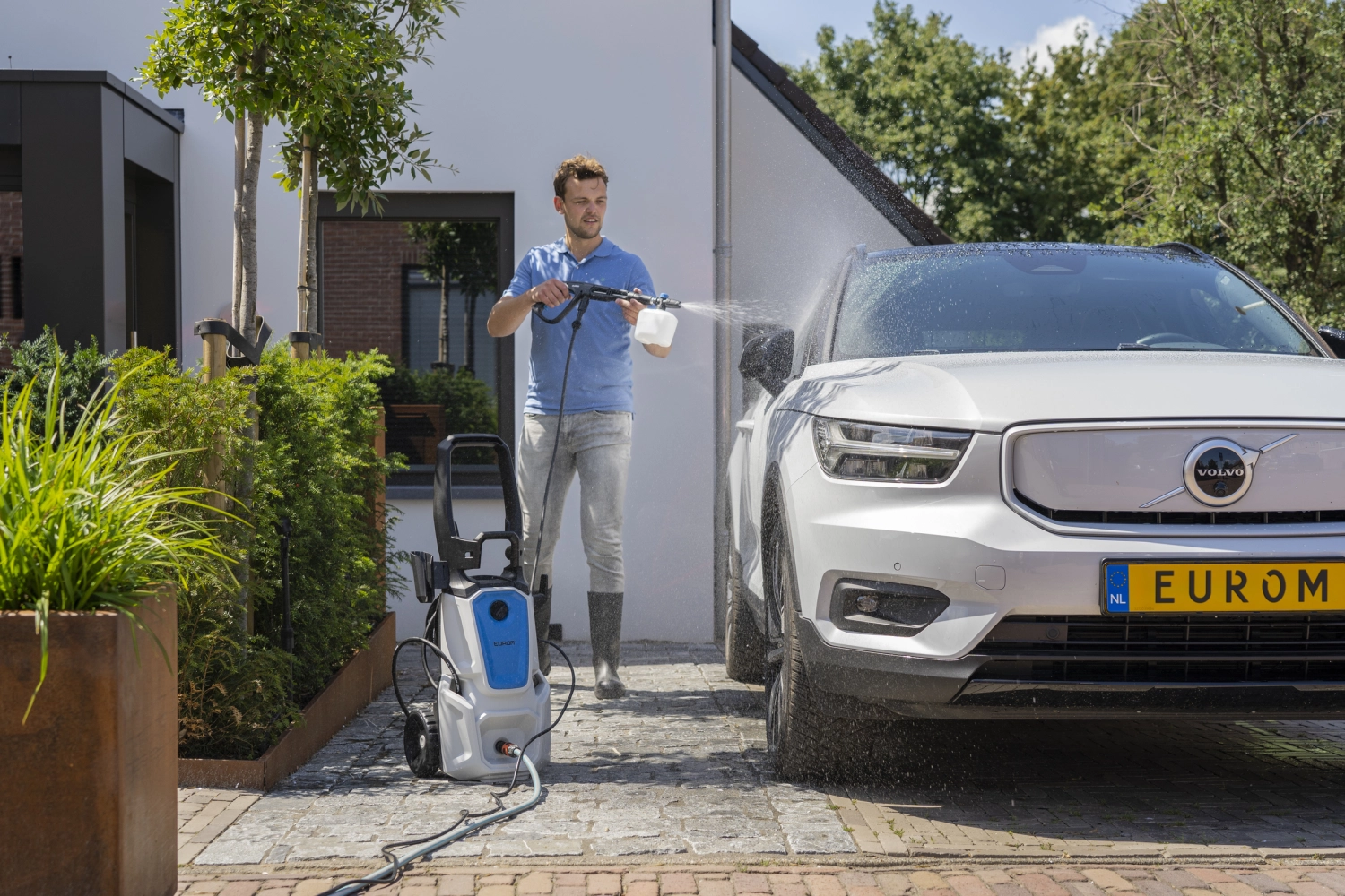 EUROM Force 2501 IND Hogedrukreiniger - 2500W-image