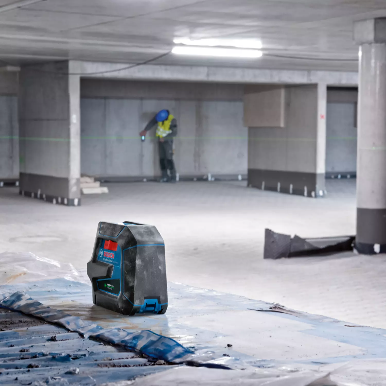 Bosch GCL 2-50 G Kruislijnlaser + houder + statief in opbergetui - 15 m-image