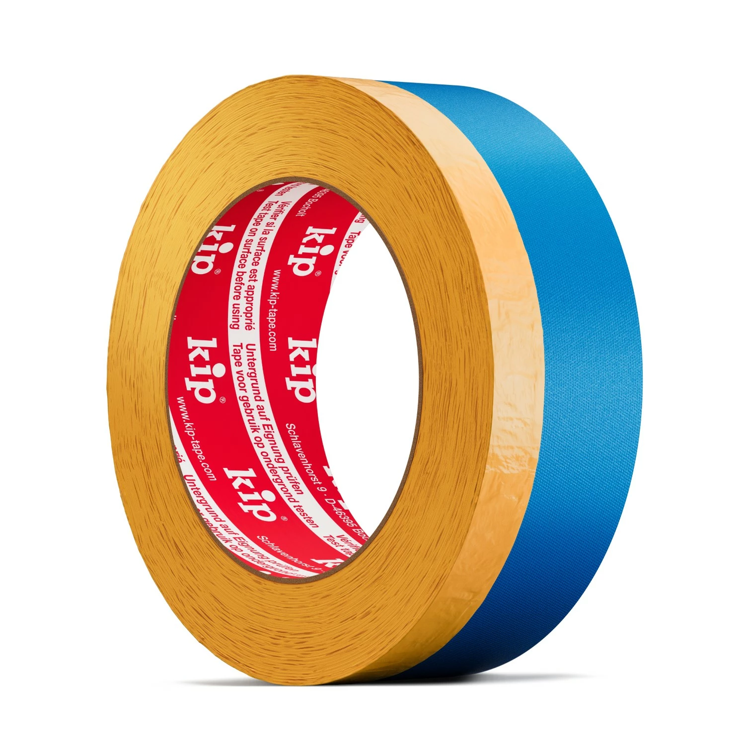 Kip Tape 367 Washi-Tec Multi-Tape - Geel/Blauw - 36/24mm x 25m-image