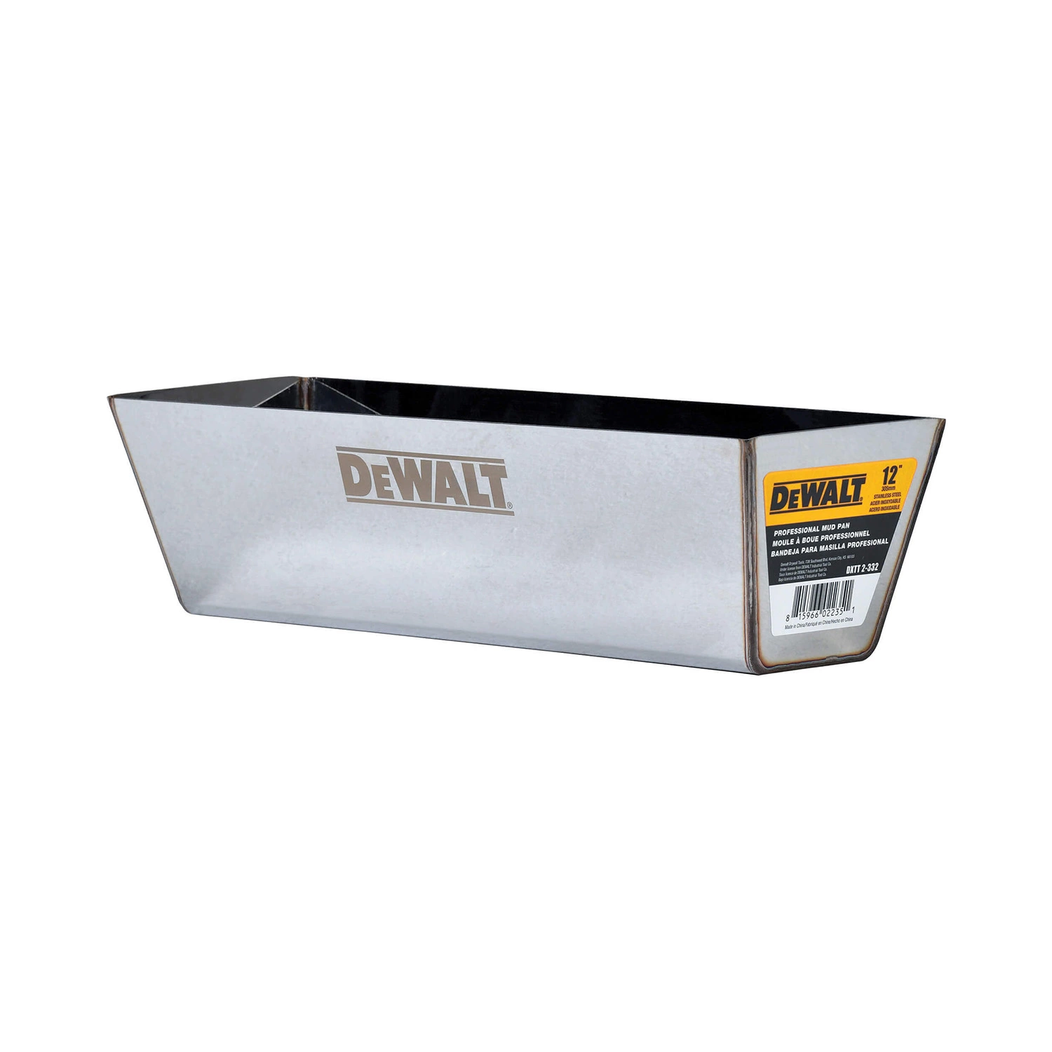 DeWalt Bac à mélange en acier inoxydable 14« (356 mm)-image