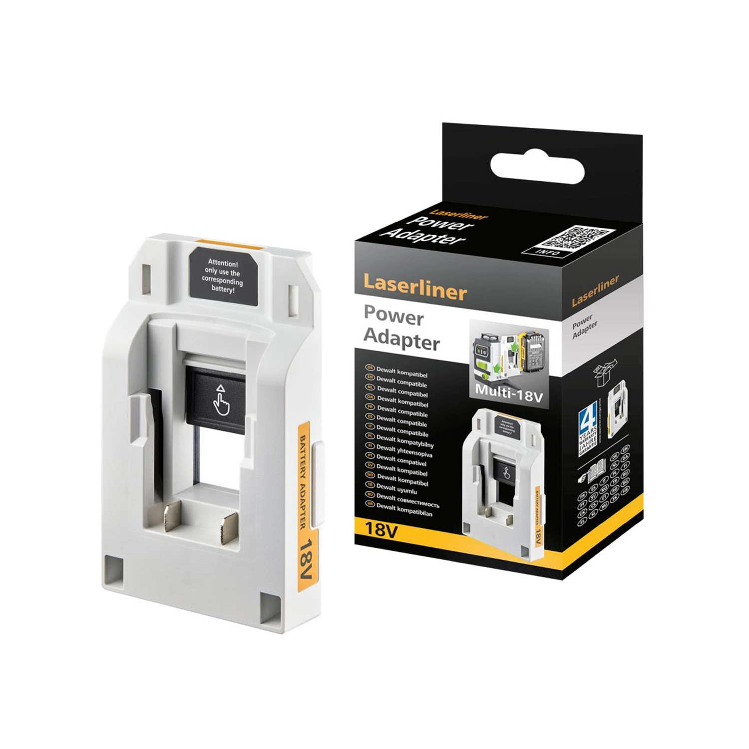 Laserliner Multi-18V PowerAdapter pour batterie DeWALT-image