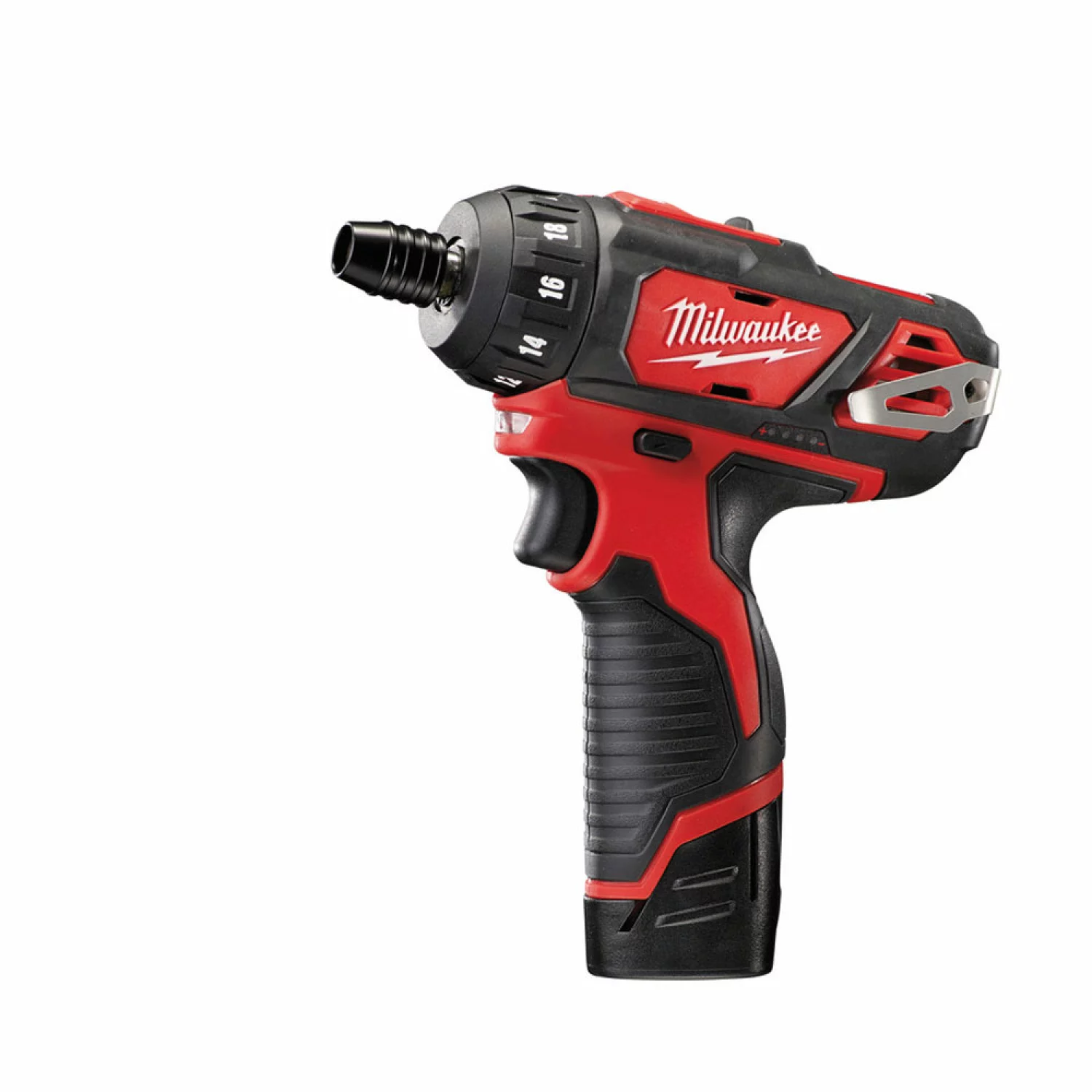 Milwaukee M12 BD-202C 12V Li-Ion accu boor-/schroefmachine set (2x 2.0Ah accu) in koffer-image