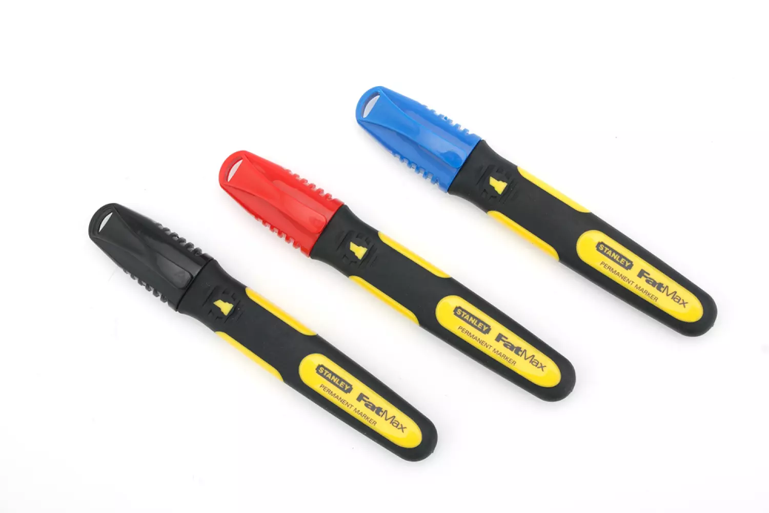 Stanley 0-47-315 - FatMax Marqueur Rouge/Noir/Bleu (x3)-image