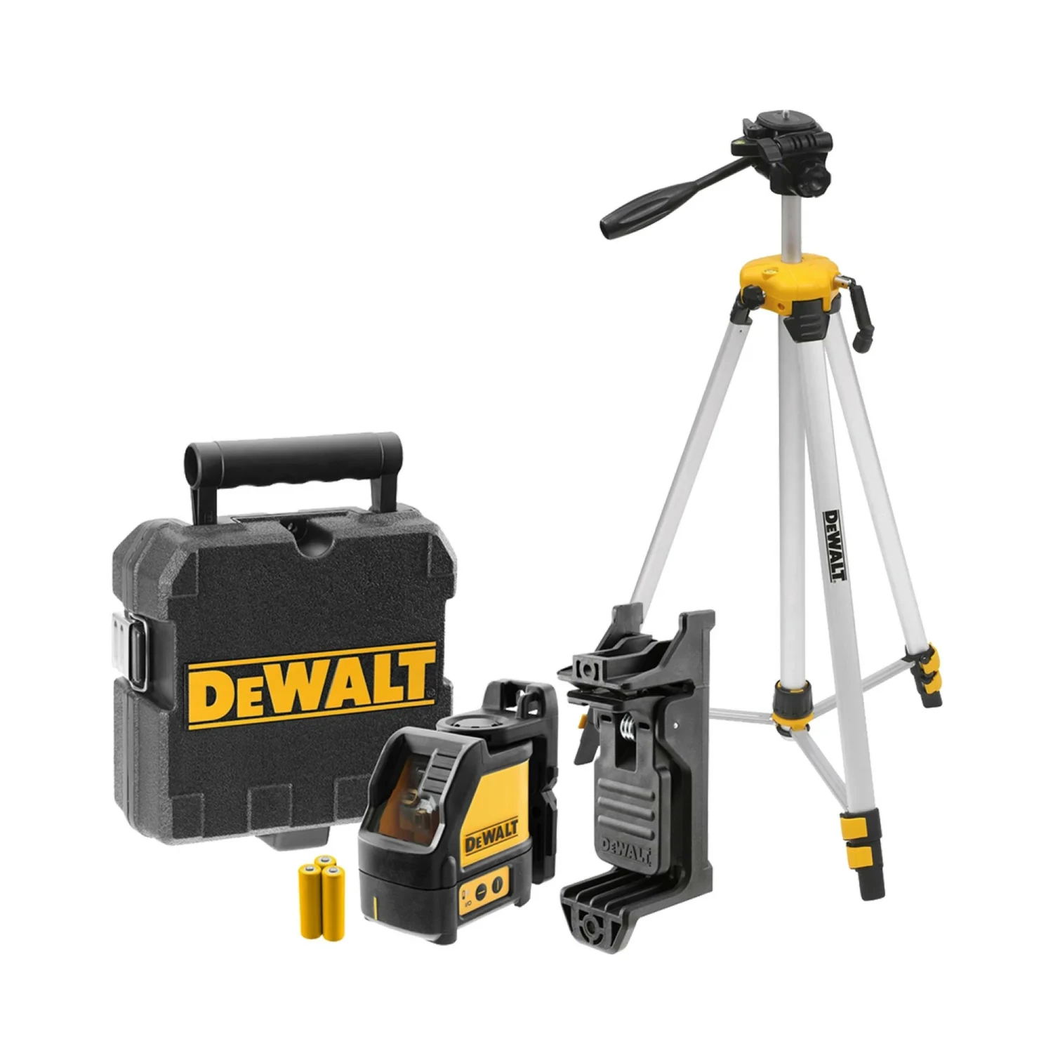 DeWalt DW088KTRI - Niveau laser en croix DW088K + trépied DE0881 - 15m-image