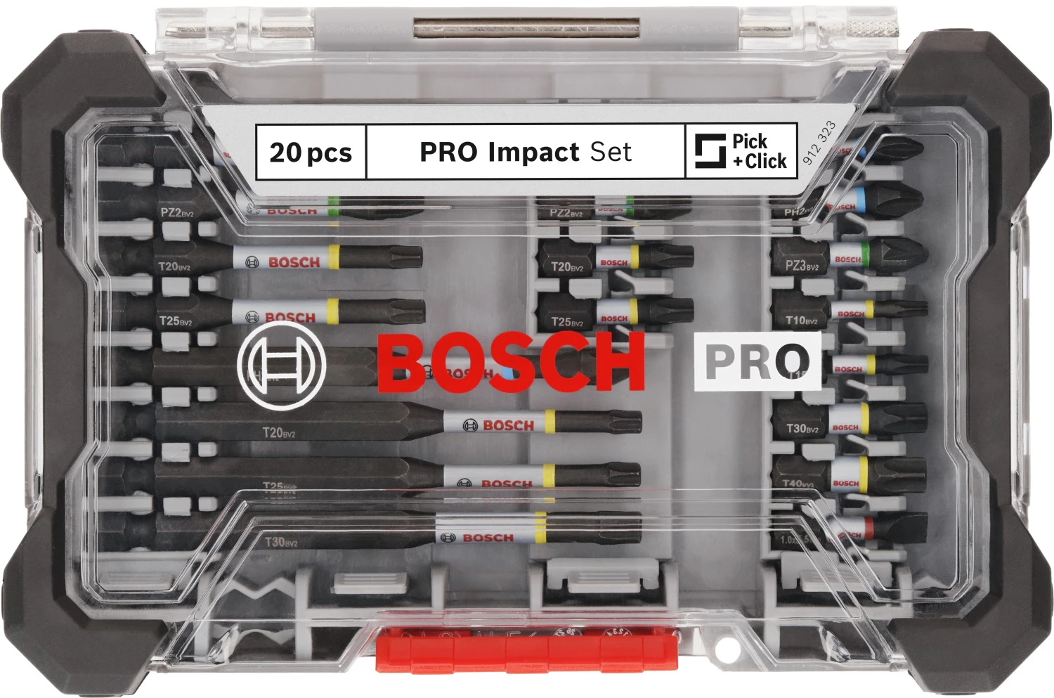 Bosch 2608521U74 Jeu de 20 embouts de tournevis à chocs PRO-image