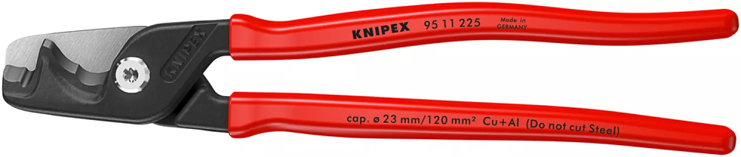 Knipex 95 11 225 Coupe-câbles Stepcut XL avec tranchant étagé - 120mm-image