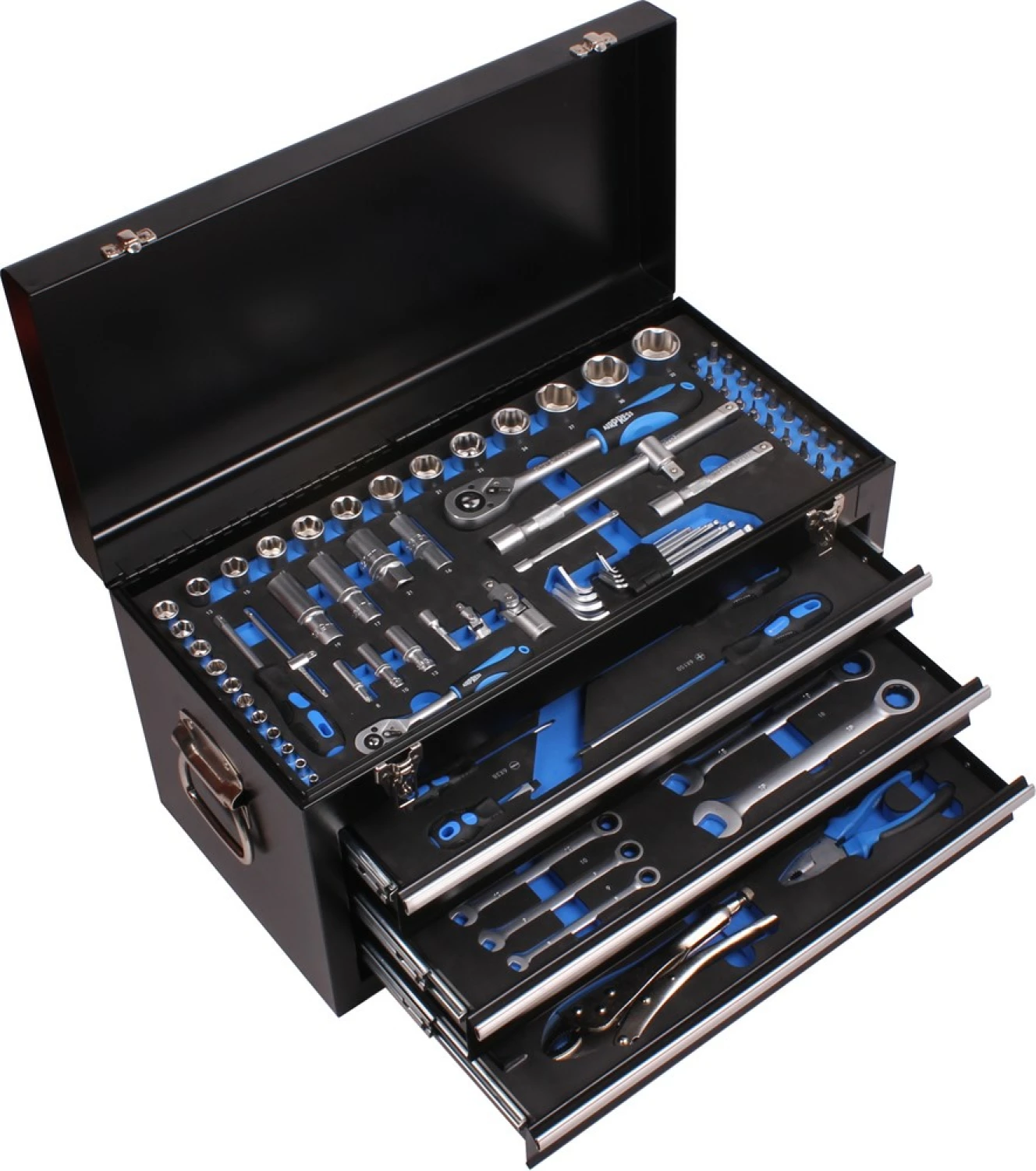 Airpress 75251 - Coffret d'outillage 97 Raccords-image