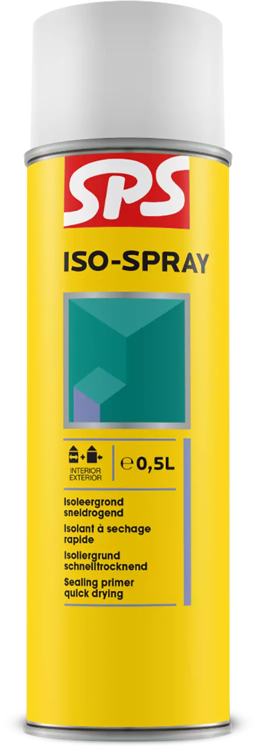 SPS Iso-Spray Isoleermiddel - wit - 500ml