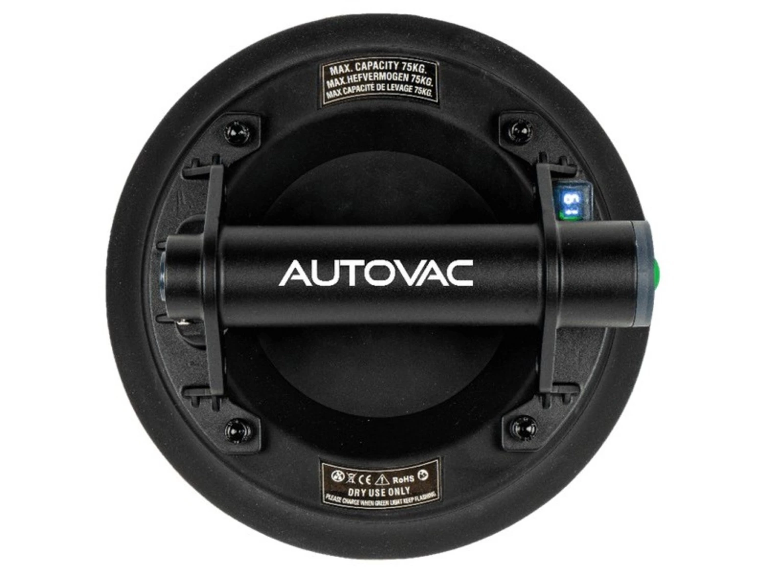 AUTOVAC Plus Elektrische Vacuüm tegeldrager - 75kg - in hard case - 15100