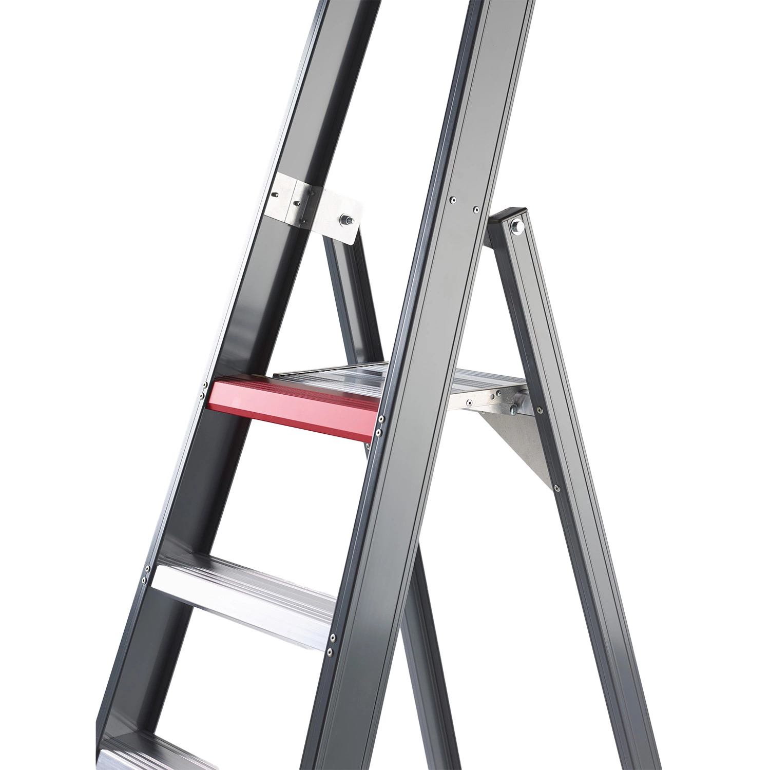 Altrex Falco FEO 4 Trap - Enkel - Aluminium met coating - 4 treden - max. werkhoogte 2.95 m.-image