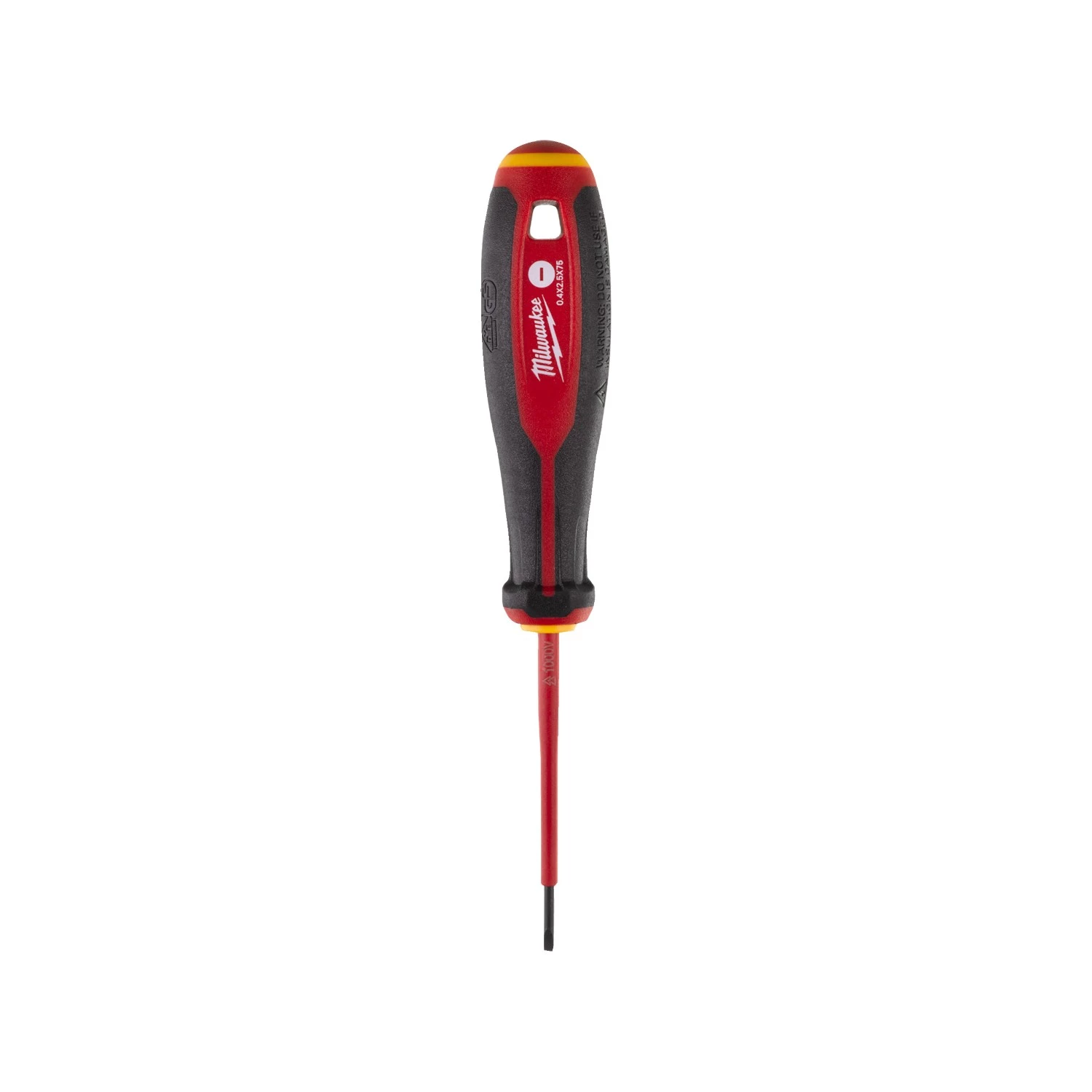 Milwaukee 4932478712 Tri-lobe VDE Schroevendraaier - SL0,4x2,5x75