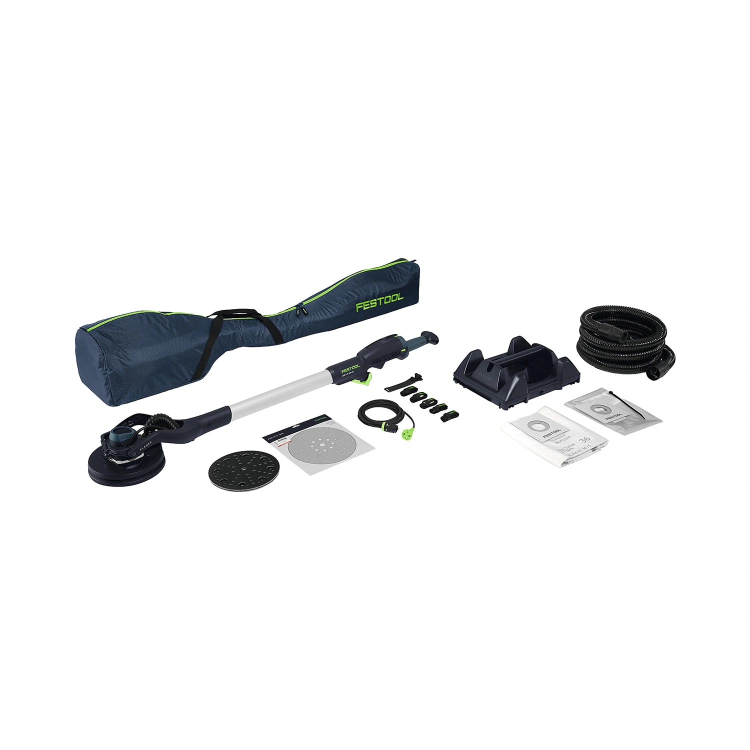 Festool LHS 2-M 225 EQ PLANEX 400W Langnek schuurmachine in transporttas