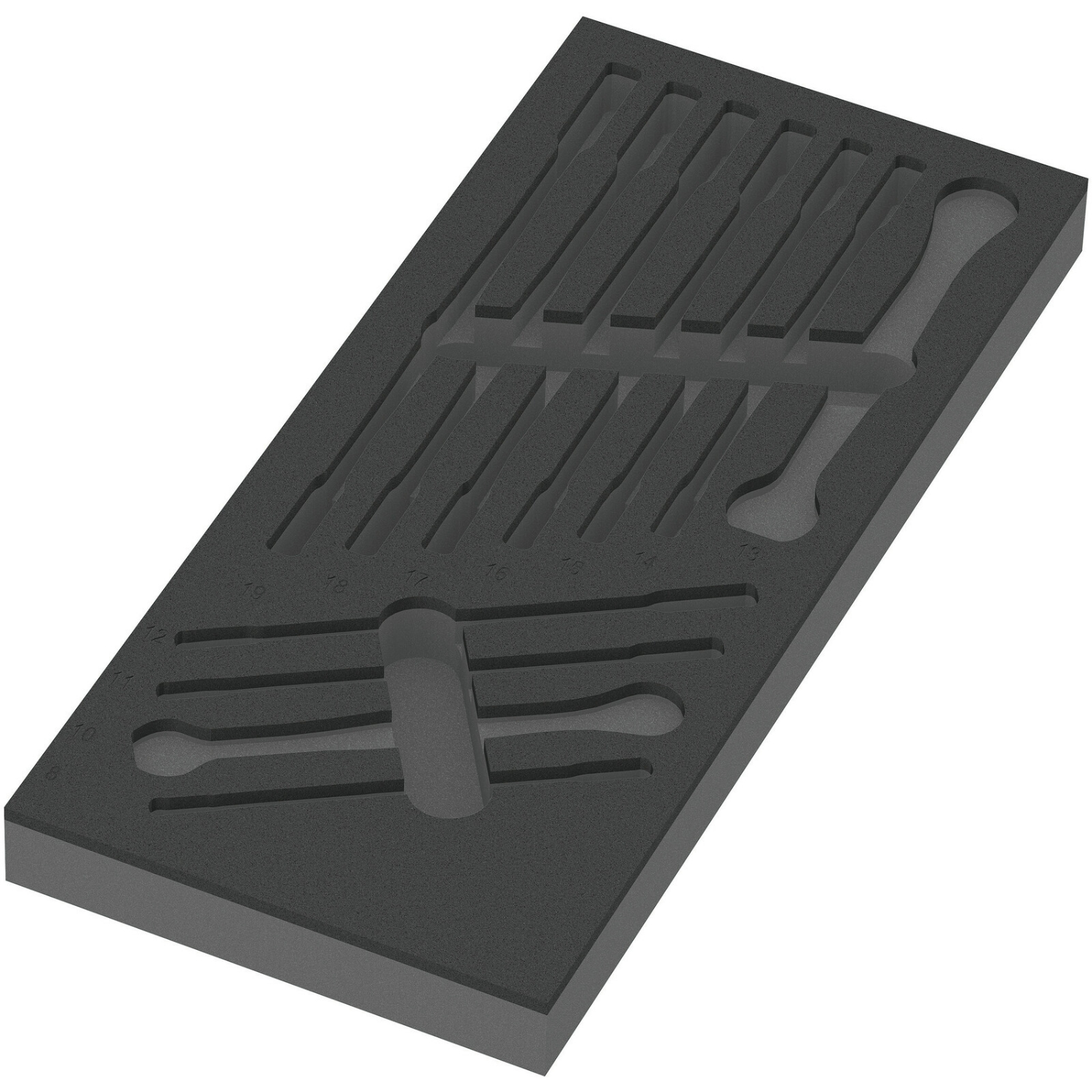 Wera 05137330001 9830 Schuimstof inlegstuk 6000 Joker set 1