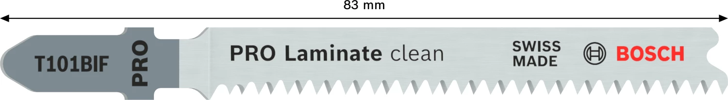 Bosch 2608636431 / T 101 BIF BiM Decoupeerzaagblad Special - Laminaat (5st)-image