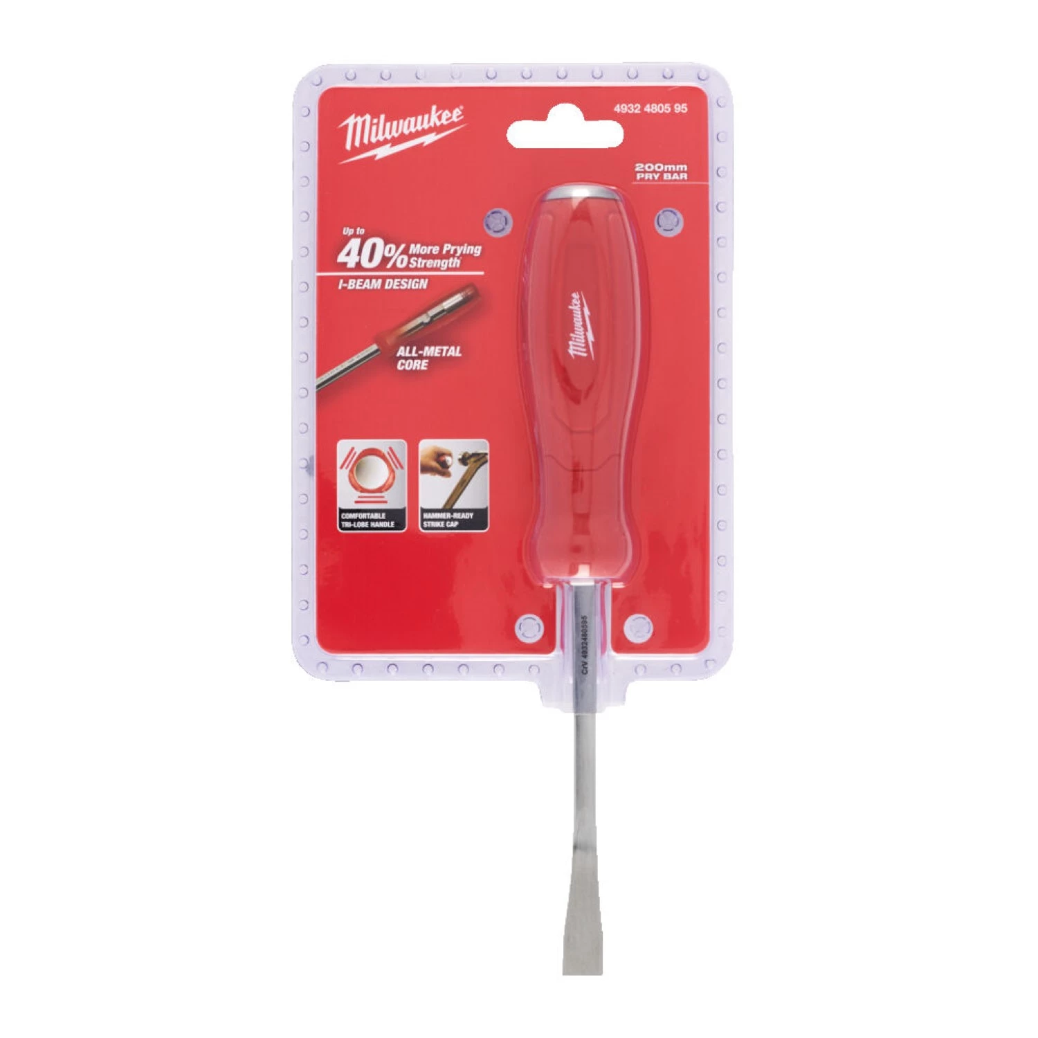 Milwaukee 4932480595 Pied de biche - 200 mm-image