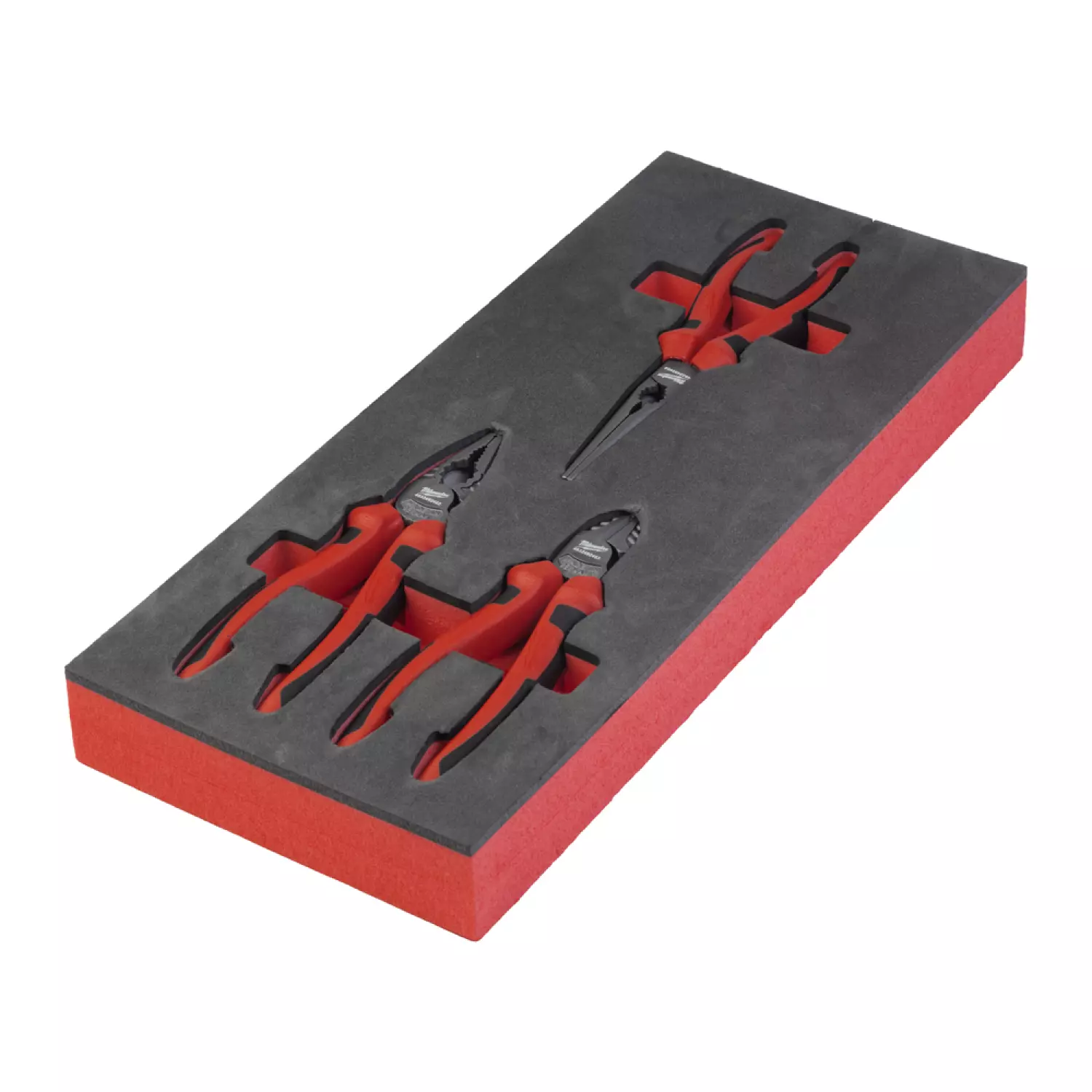 Milwaukee 4932493256 Ensemble de pinces 3 pièces dans une mousse de protection-image