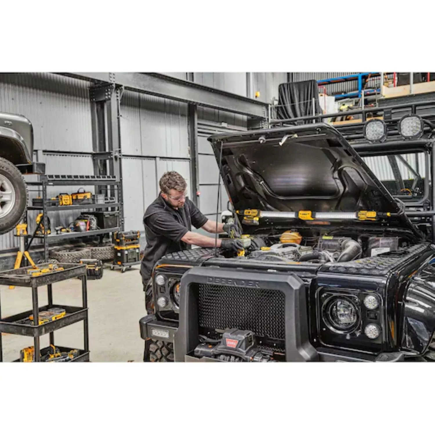 DeWALT DCL045-XJ 12V / 18V Li-ion XR accu lichtbalk body - 1800Lm-image