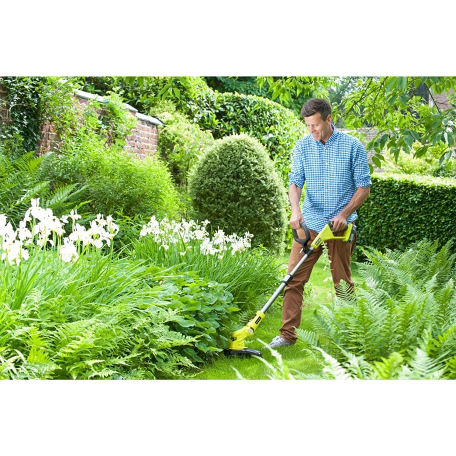 Ryobi RLT183225F One+ 18V Li-Ion batterie coupe-herbe (1x 2.5Ah) - 25/30cm-image