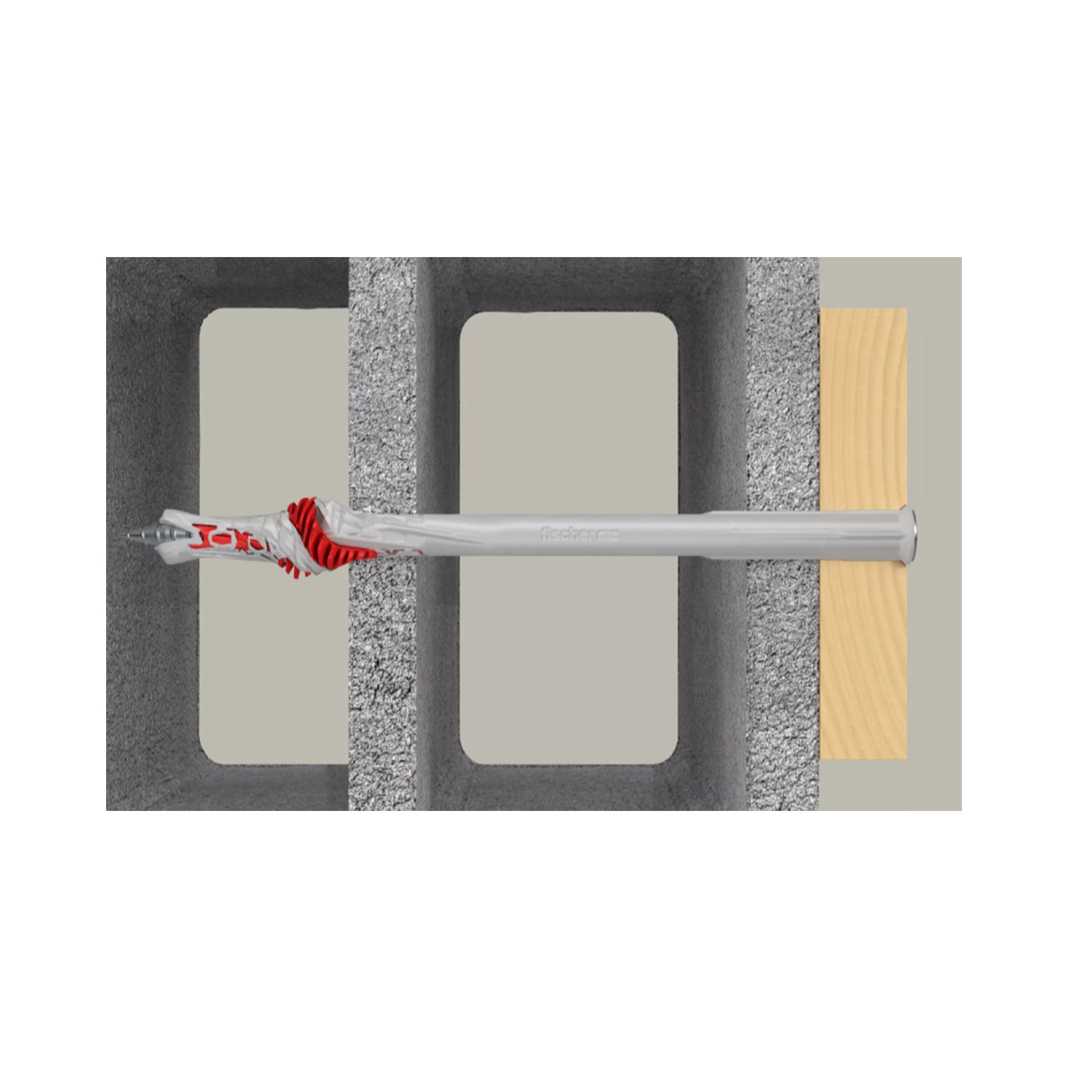 Fischer 562160 Ancrage de construction DuoXpand - tête fraisée - 10 x 180 T (50pcs)-image