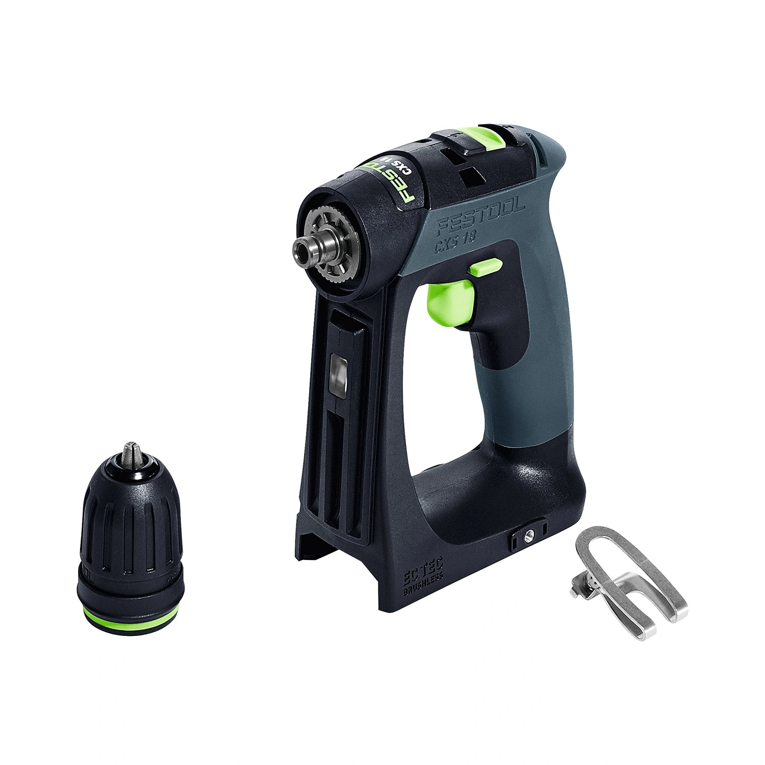 Festool CXS 18-Basic 18V Li-Ion accu schroefboormachine body in systainer - 40Nm