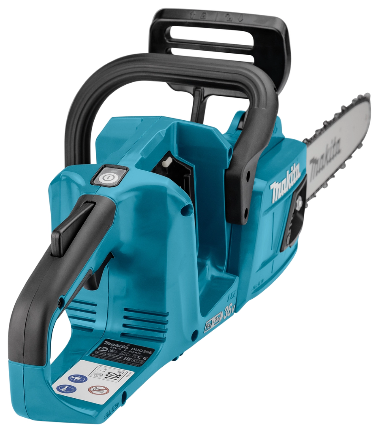 Makita DUC355PG2J LXT 2x18V Li-Ion accu kettingzaag set (2x 6.0Ah) in Mbox - 35cm-image